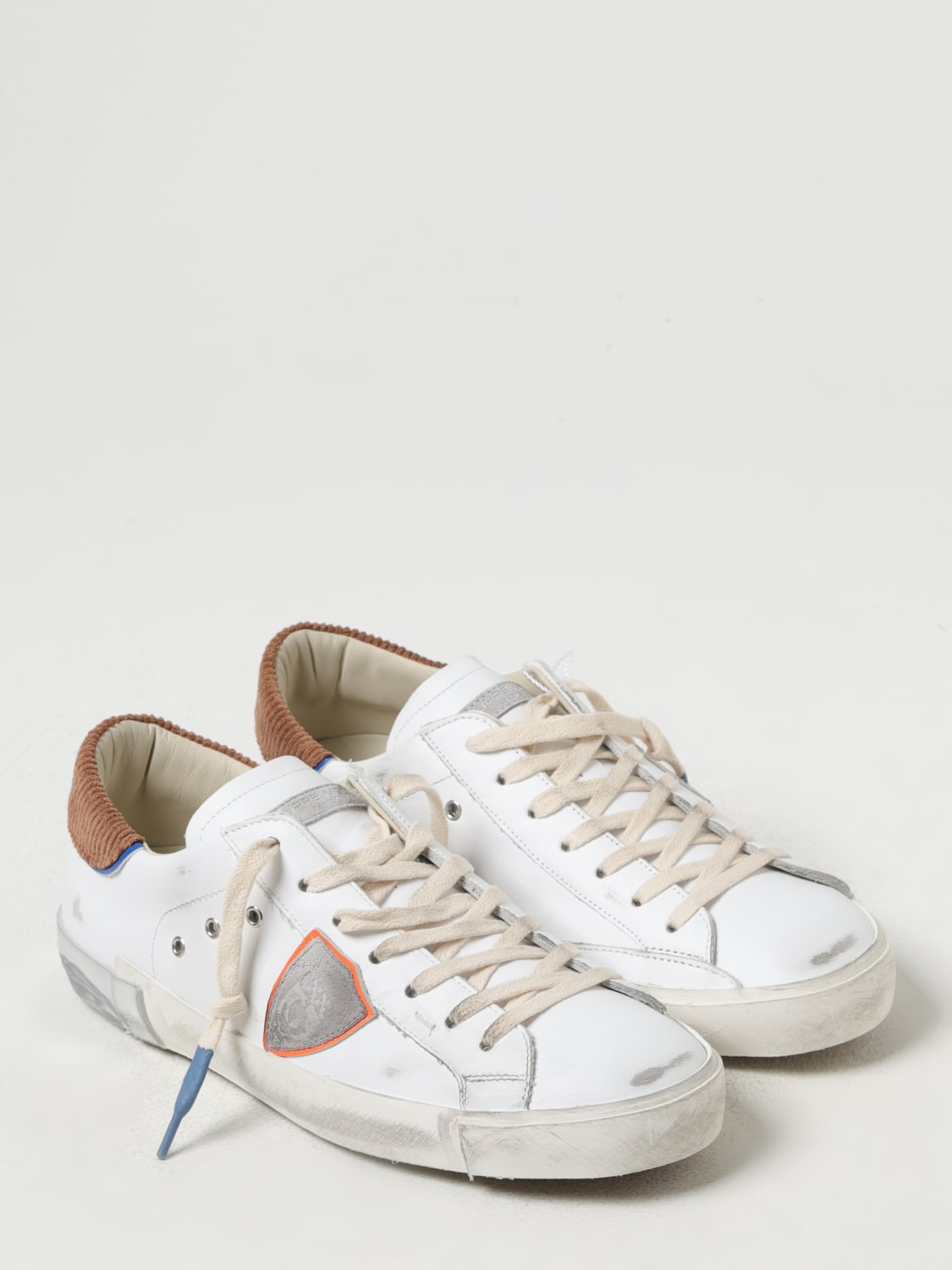 PHILIPPE MODEL SNEAKERS: Sneakers men Philippe Model, White - Img 2