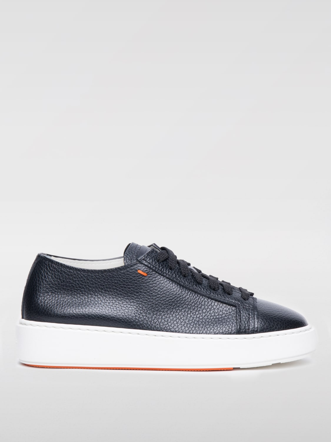 Giglio Sneakers Santoni in pelle a grana