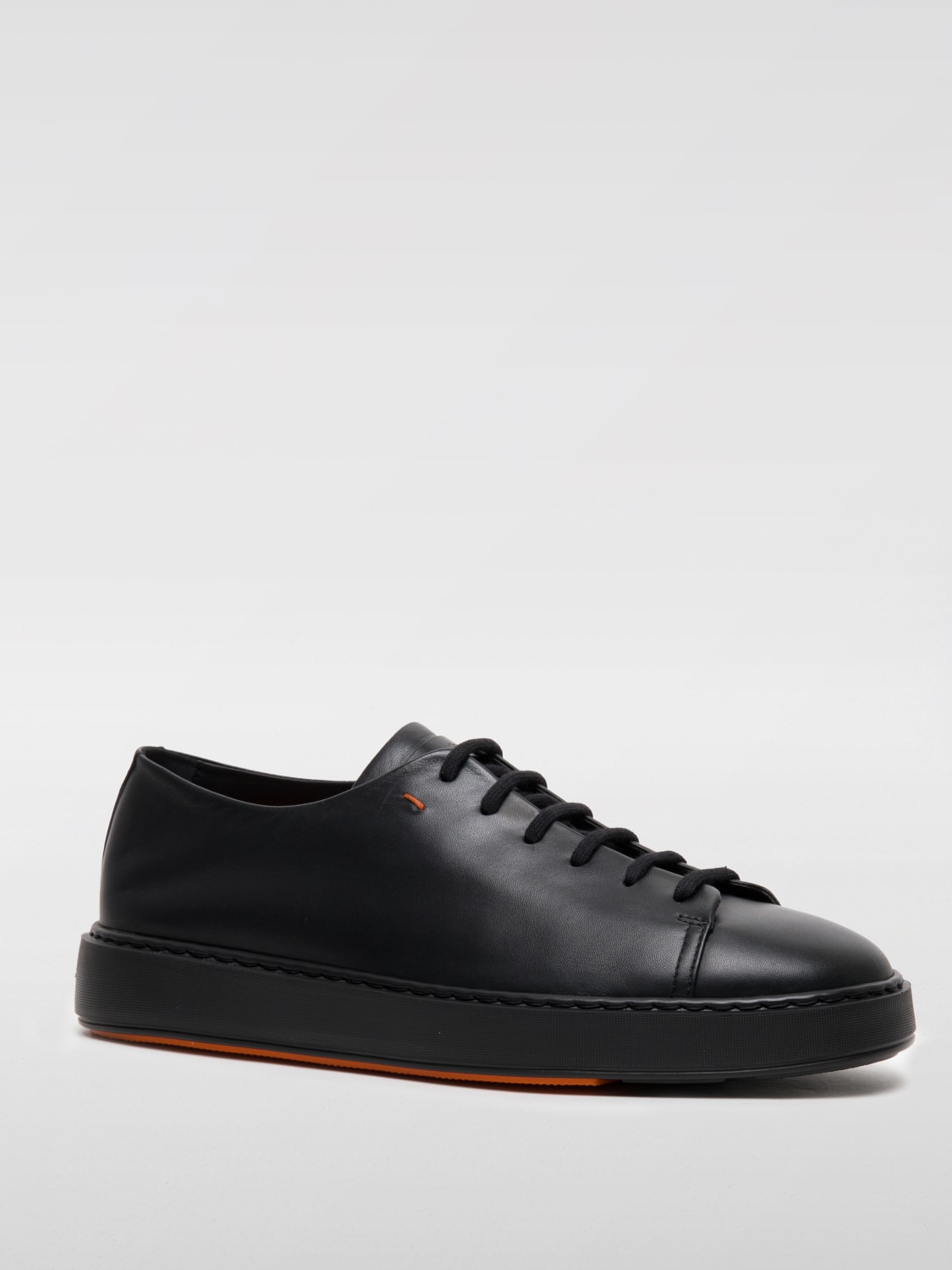 SANTONI SNEAKERS: Sneakers men Santoni, Black - Img 2