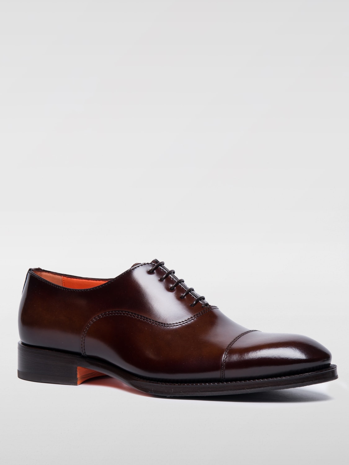 SANTONI BROGUE SHOES: Shoes men Santoni, Brown - Img 2