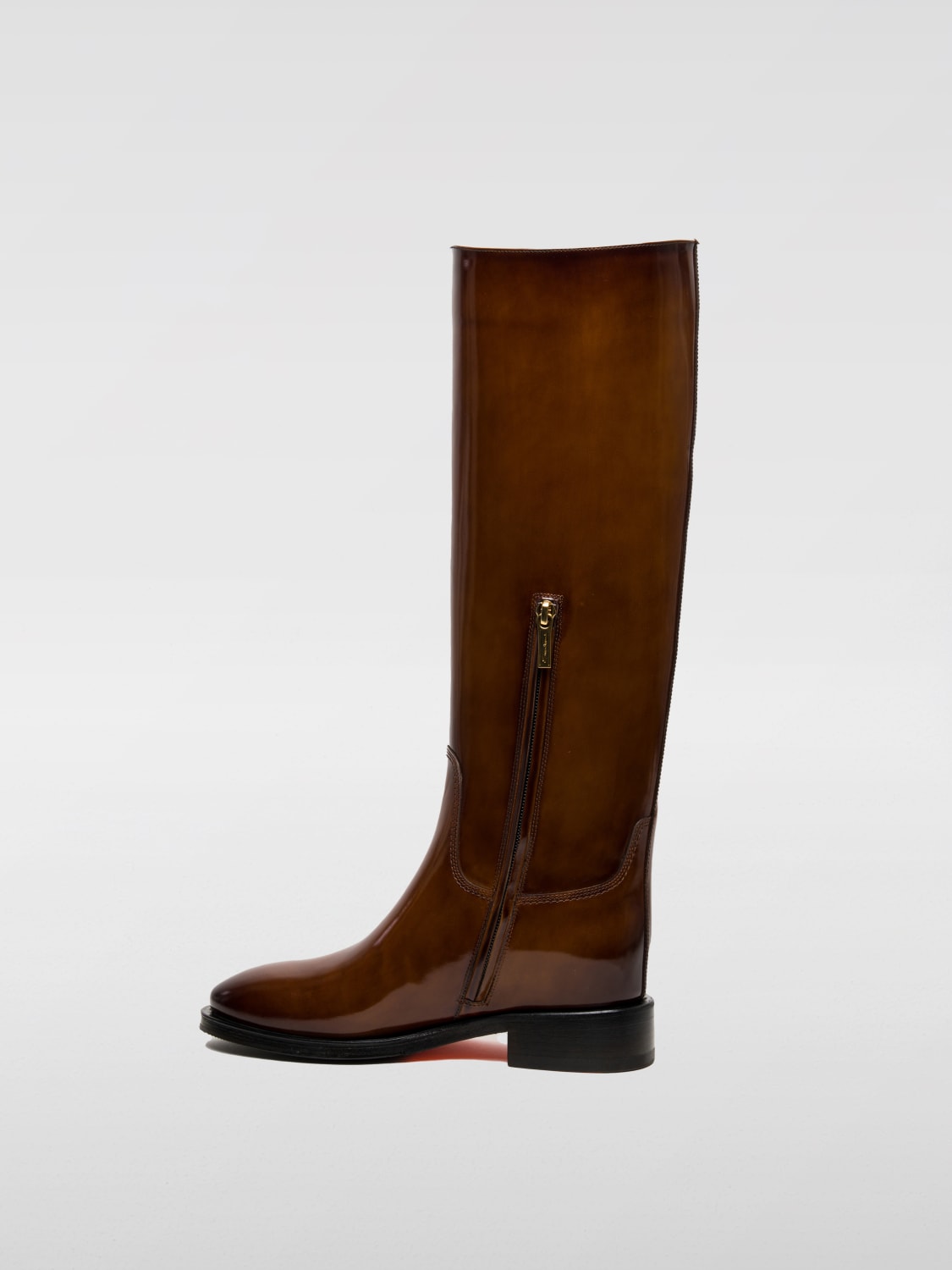 SANTONI ブーツ: ブーツ レディース Santoni, ブラウン - Img 3