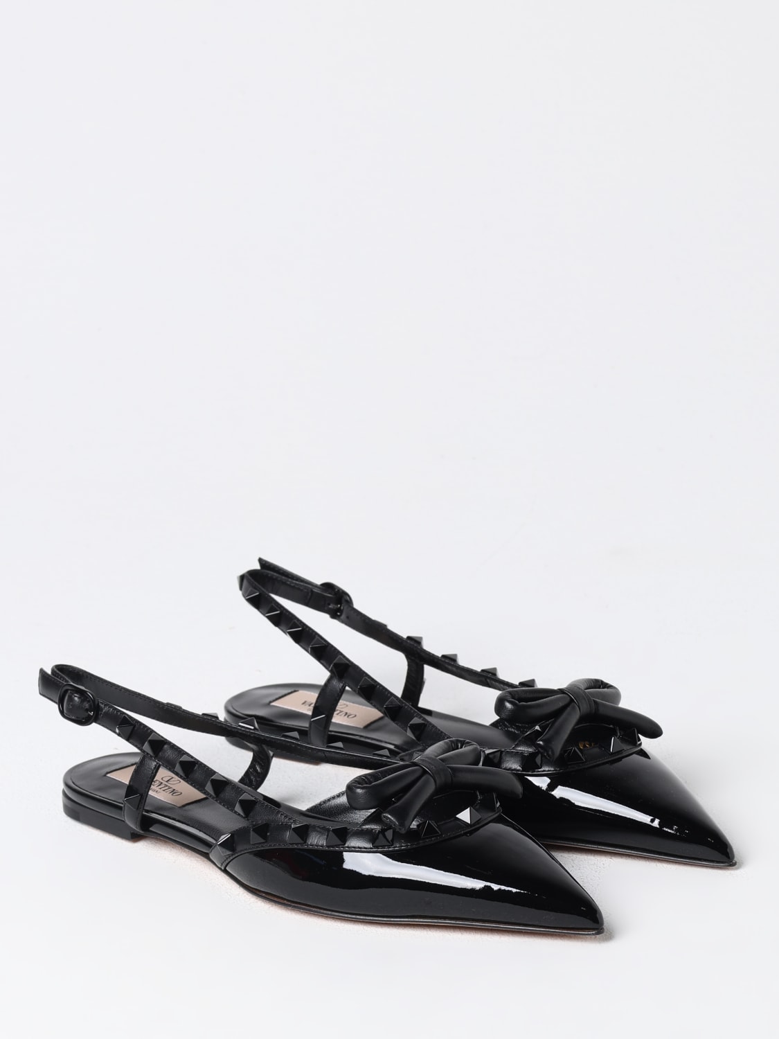 VALENTINO GARAVANI BALLET FLATS: Ballet flats woman Valentino Garavani, Black - Img 2