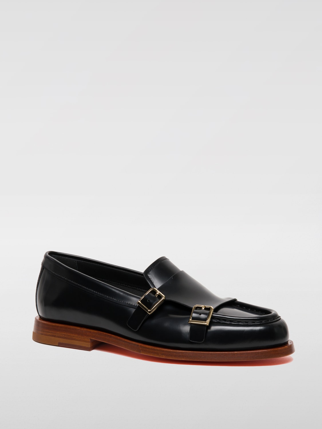 SANTONI MOCASINES: Zapatos hombre Santoni, Negro - Img 2