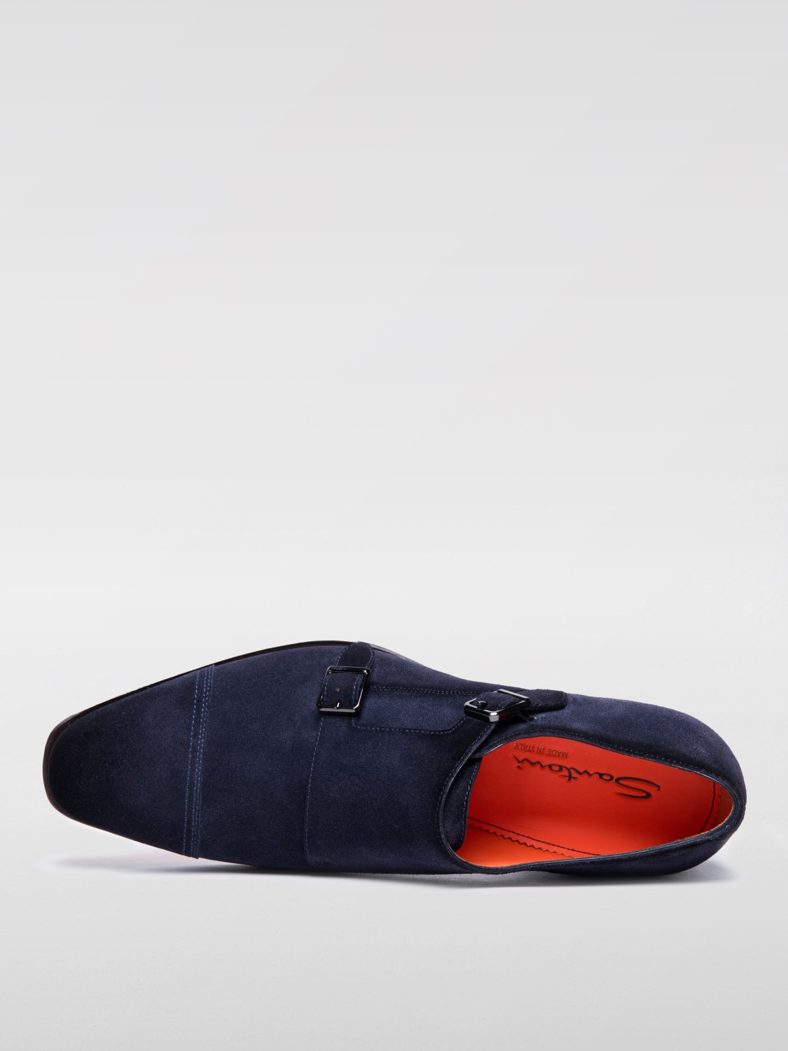 SANTONI MOCASINES: Zapatos hombre Santoni, Azul Oscuro - Img 3