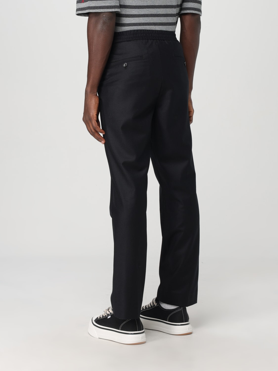 AMI PARIS PANTS: Pants men Ami Paris, Black - Img 3