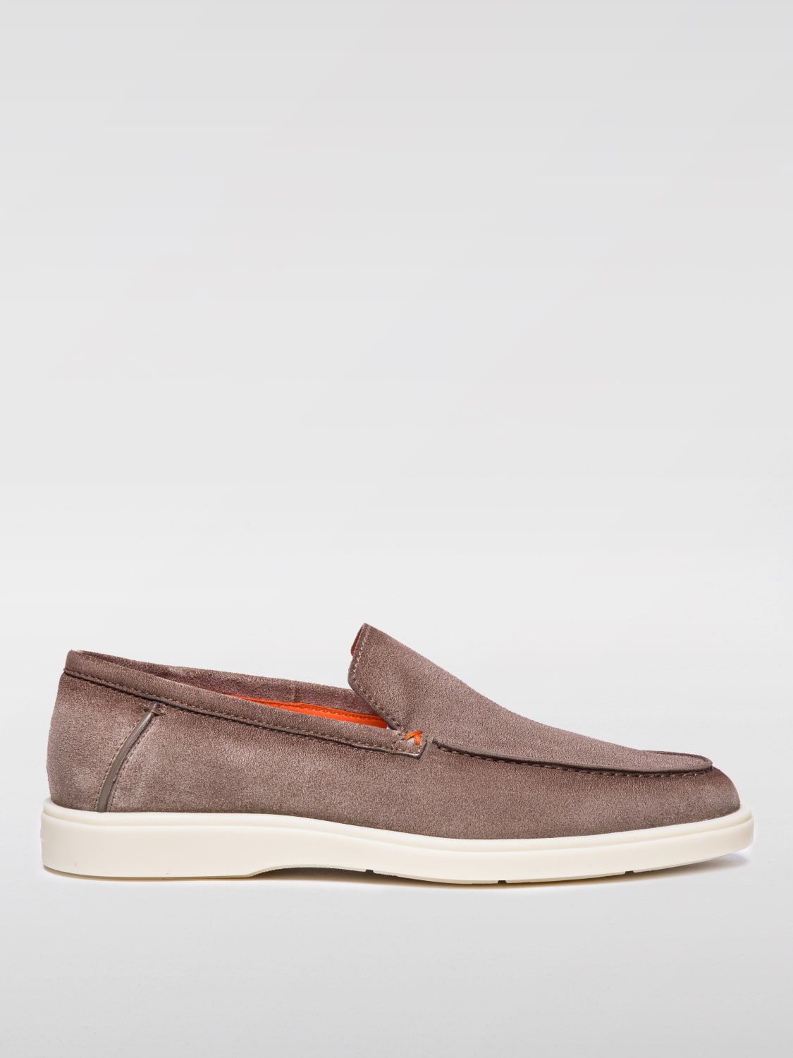 SANTONI LOAFERS: Shoes men Santoni, Brown - Img 1