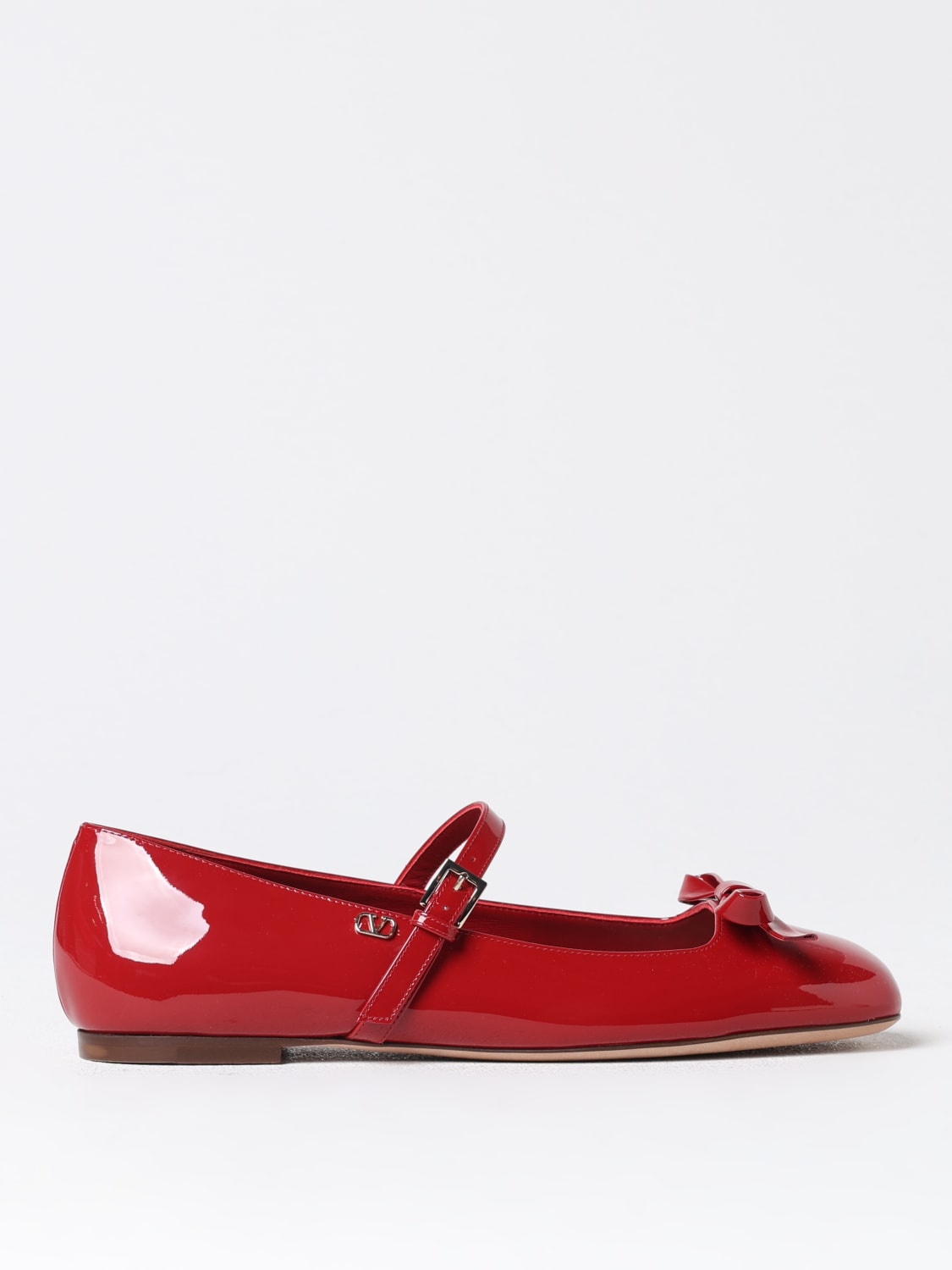 VALENTINO GARAVANI BALLET FLATS: Ballet flats woman Valentino Garavani, Red - Img 1