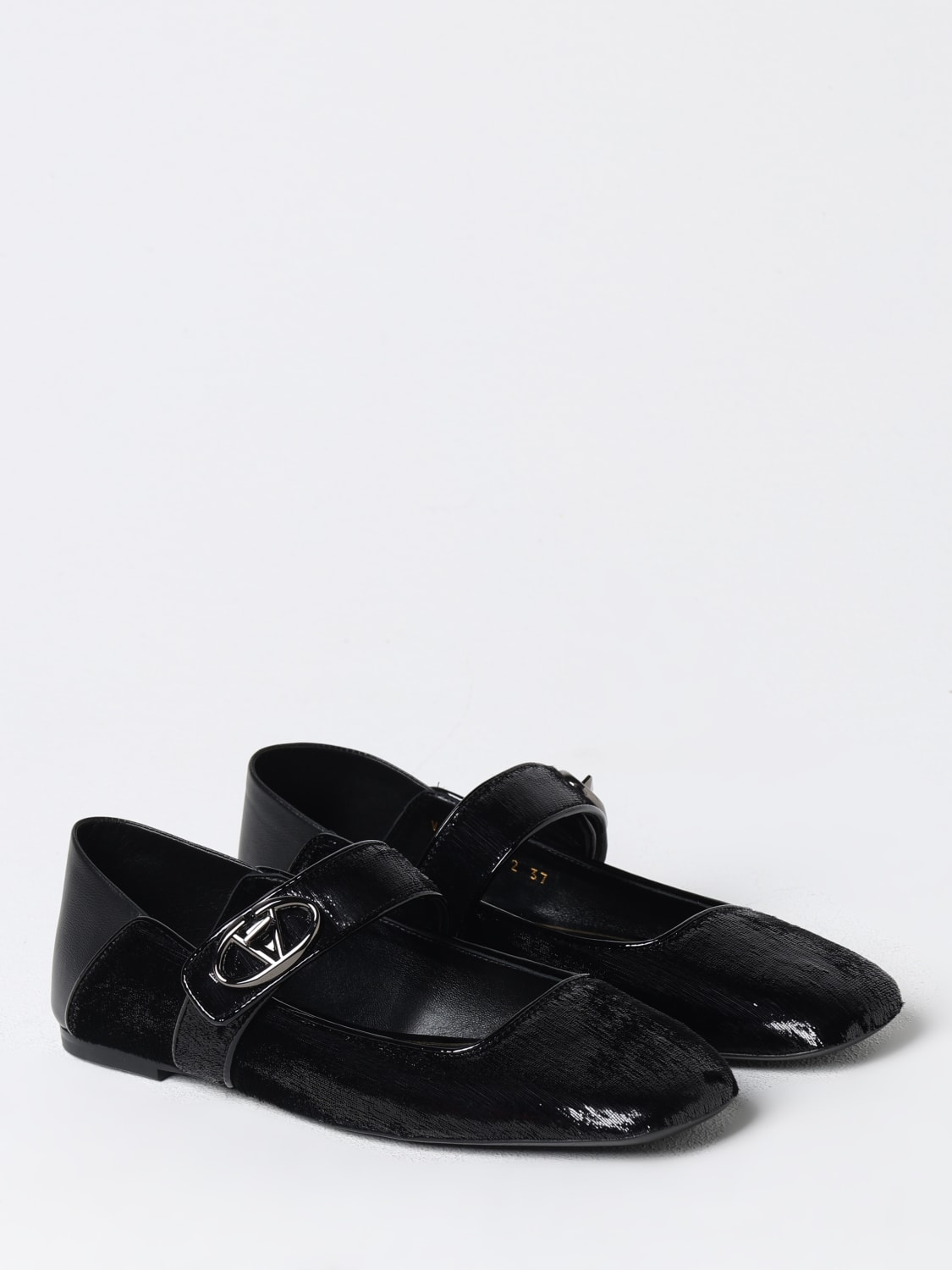 VALENTINO GARAVANI BALLET FLATS: Ballet flats woman Valentino Garavani, Black - Img 2