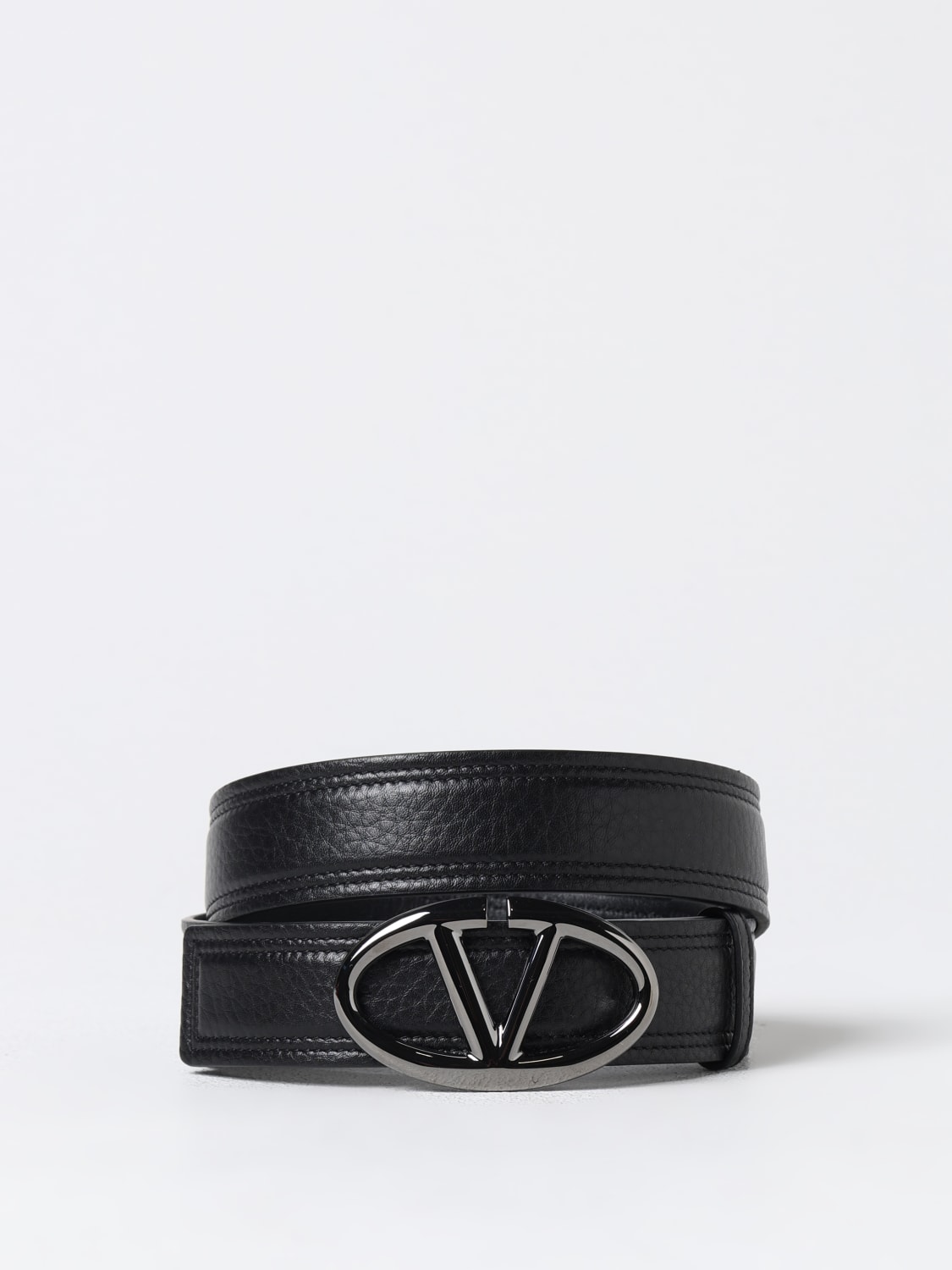 VALENTINO GARAVANI BELT: Belt men Valentino Garavani, Black - Img 1