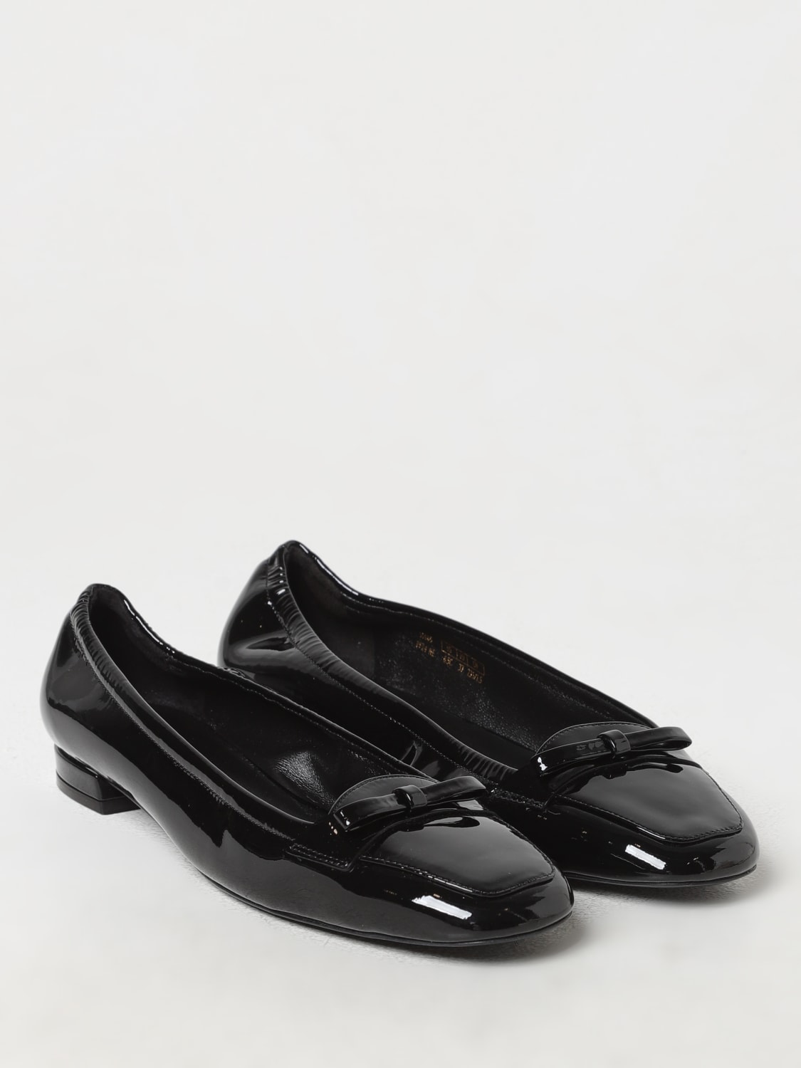 STUART WEITZMAN BALLET FLATS: Loafers woman Stuart Weitzman, Black - Img 2