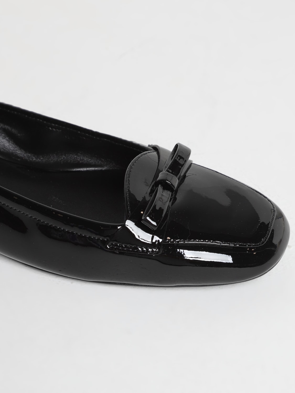 STUART WEITZMAN BALLET FLATS: Loafers woman Stuart Weitzman, Black - Img 4