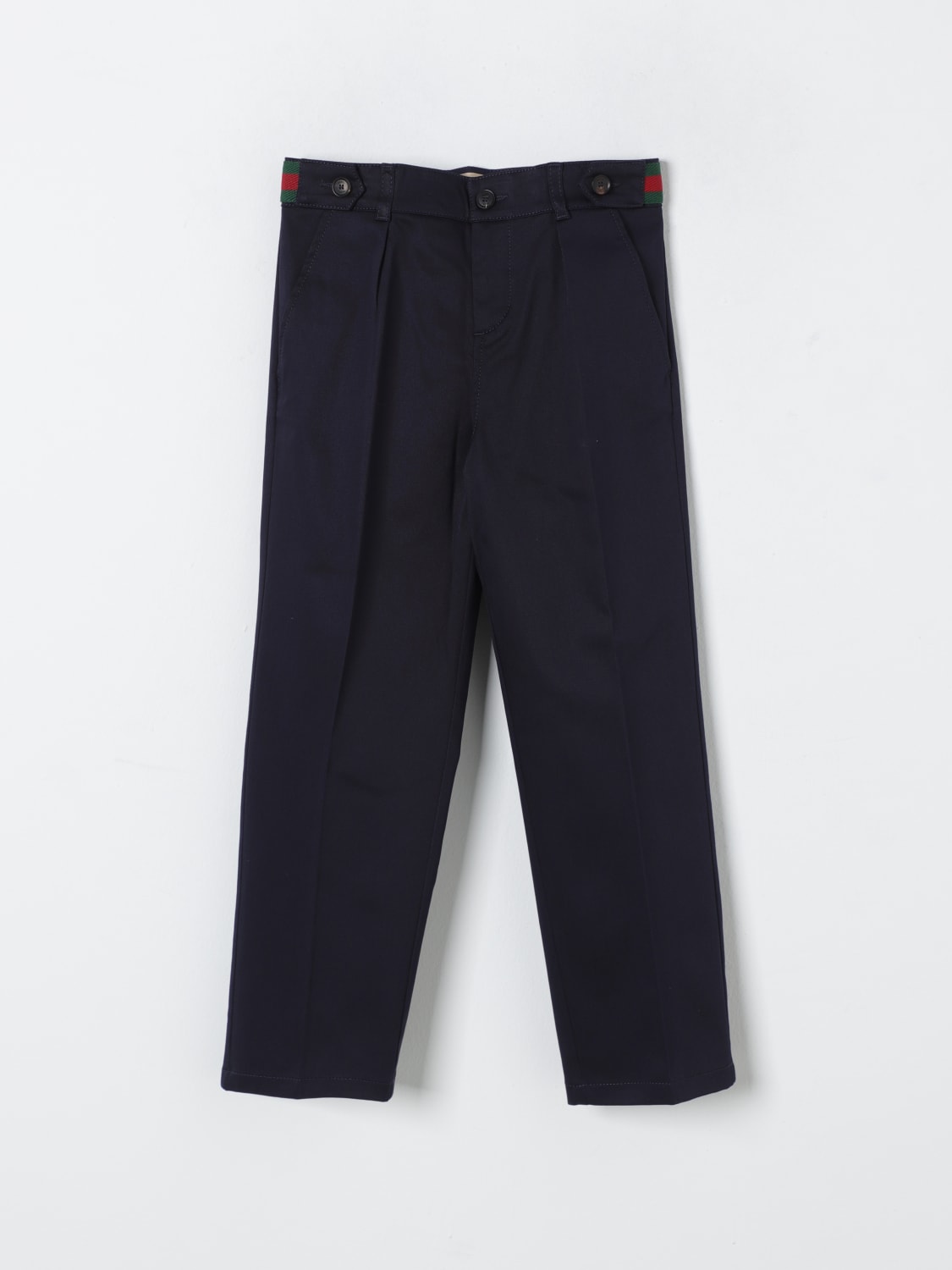 GUCCI PANTALON: Pantalon enfant Gucci, Bleu - Img 1