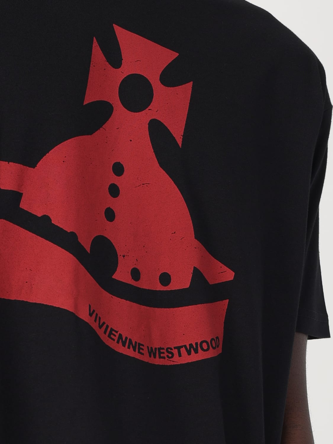 VIVIENNE WESTWOOD T-SHIRT: T-shirt men Vivienne Westwood, Black - Img 5