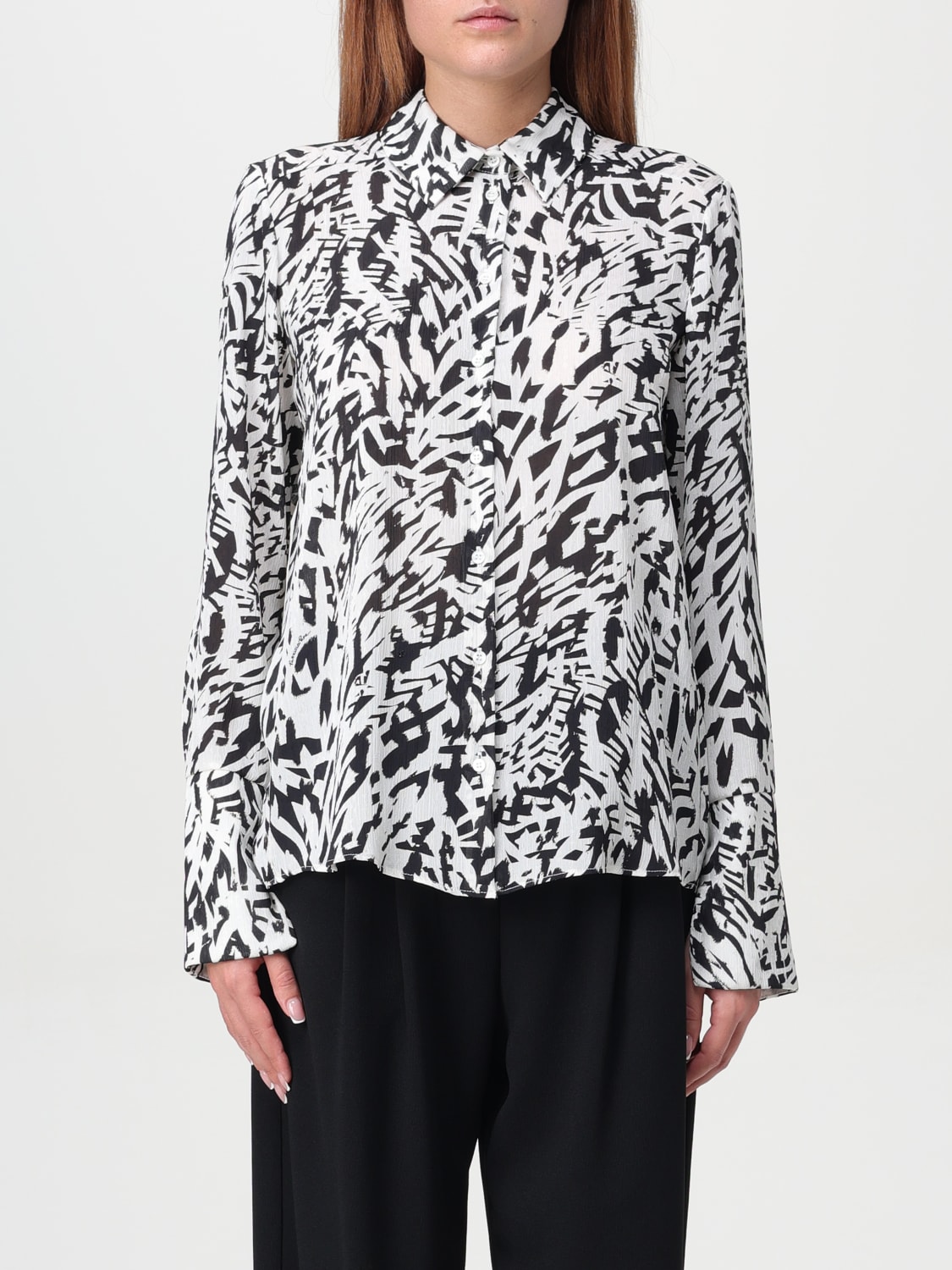 PATRIZIA PEPE CAMISA: Camisa mujer Patrizia Pepe, Negro - Img 1