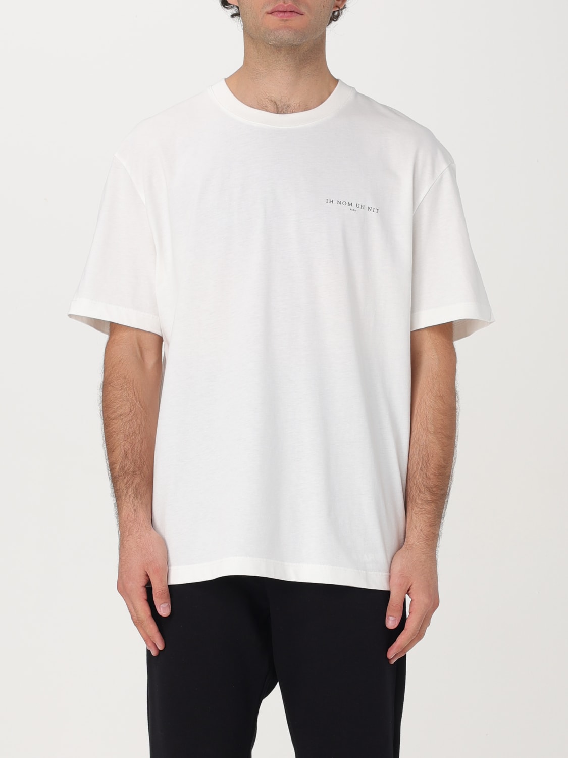 IH NOM UH NIT T-SHIRT: T-shirt homme Ih Nom Uh Nit, Blanc - Img 1