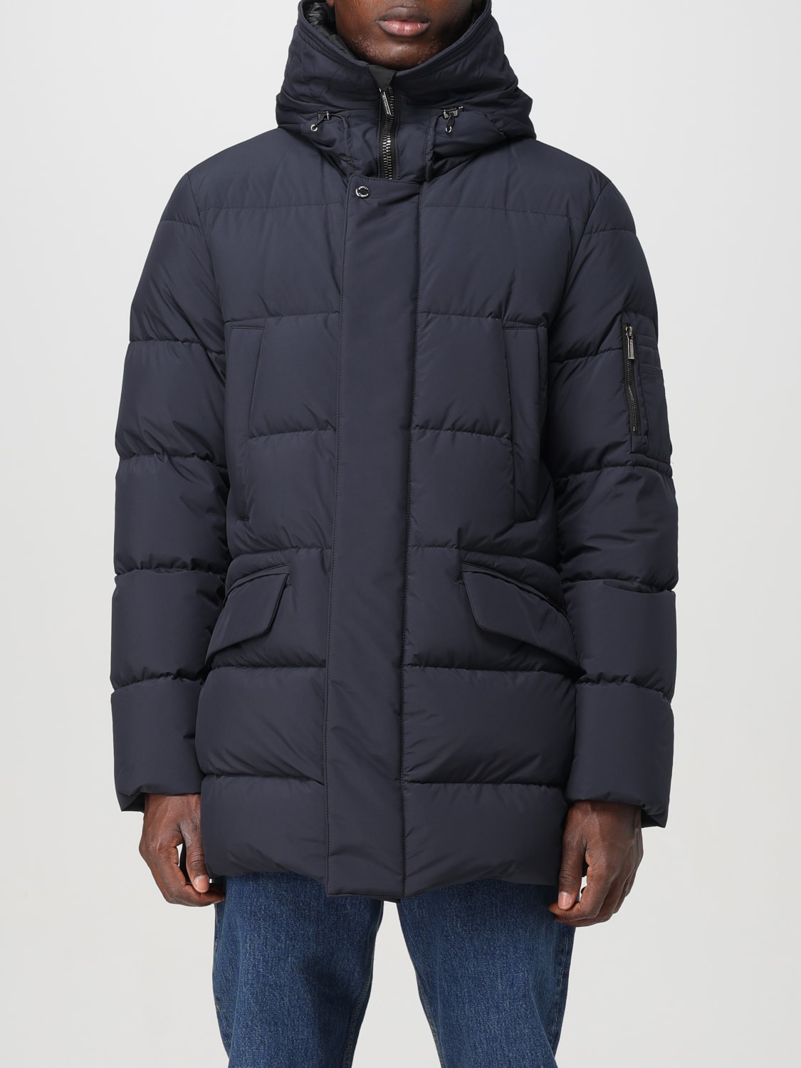 Giglio Piumino Moorer in nylon trapuntato
