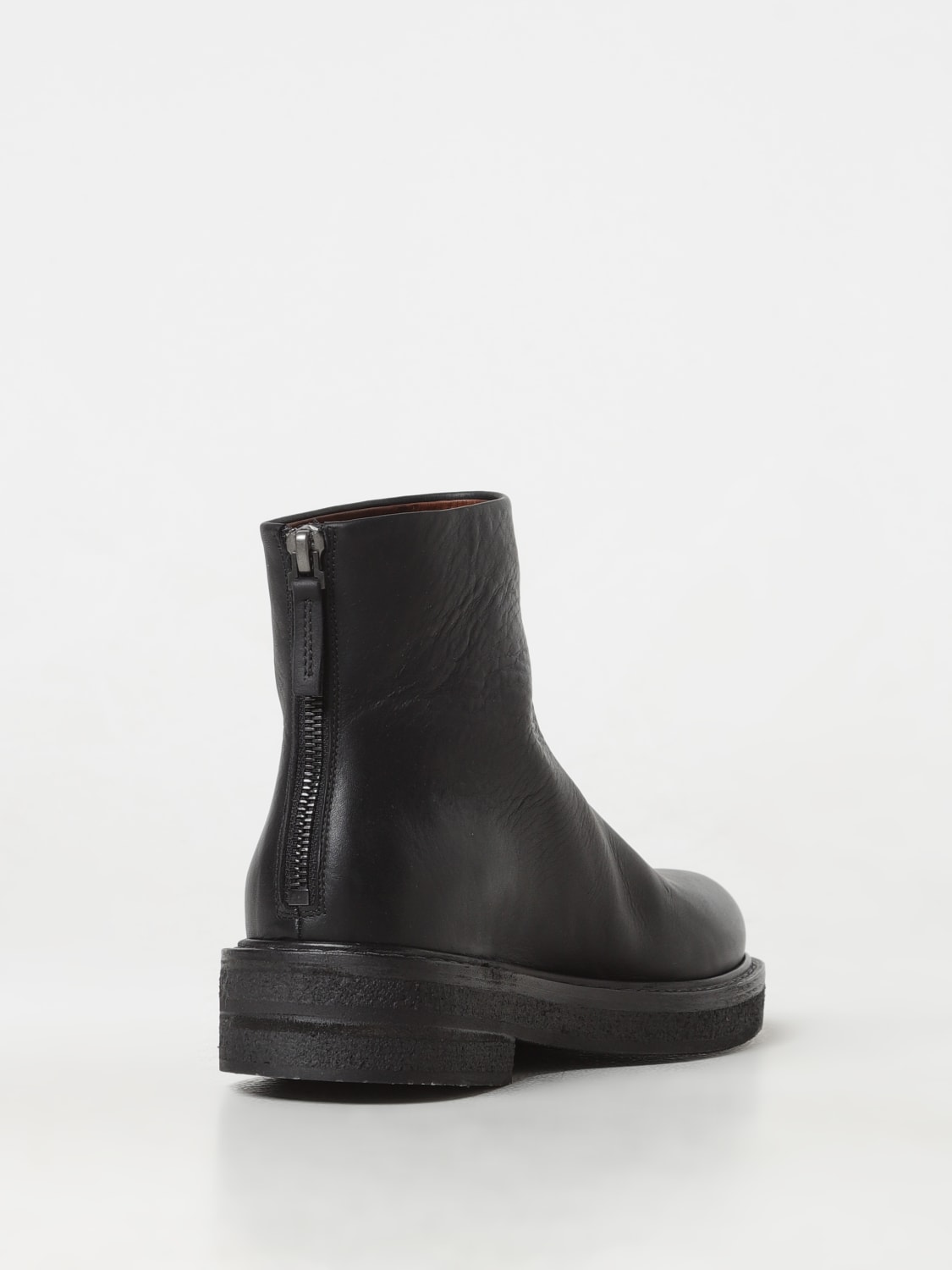 MARSÈLL FLAT ANKLE BOOTS: Flat ankle boots woman Marsell, Black - Img 3