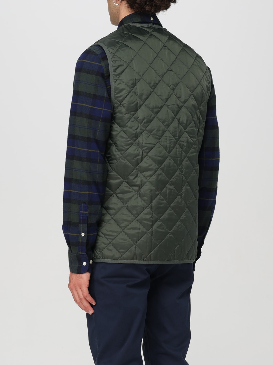 BARBOUR SUIT VEST: Suit vest men Barbour, Green - Img 2