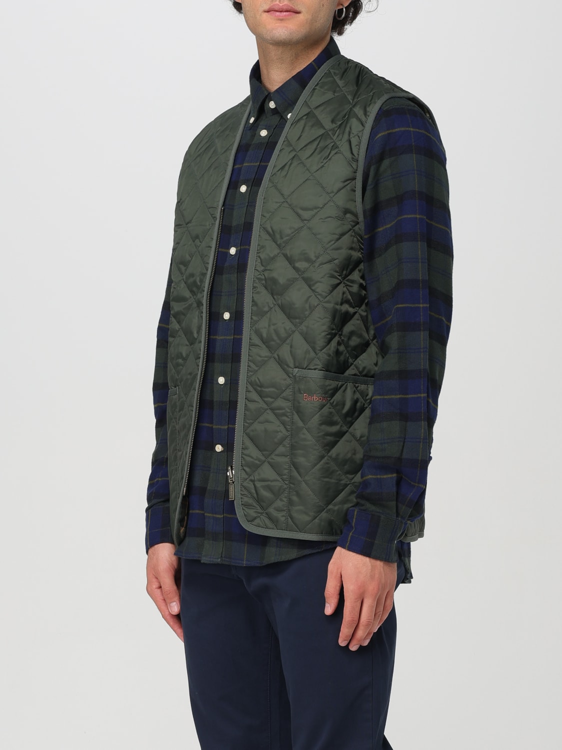 BARBOUR SUIT VEST: Suit vest men Barbour, Green - Img 3