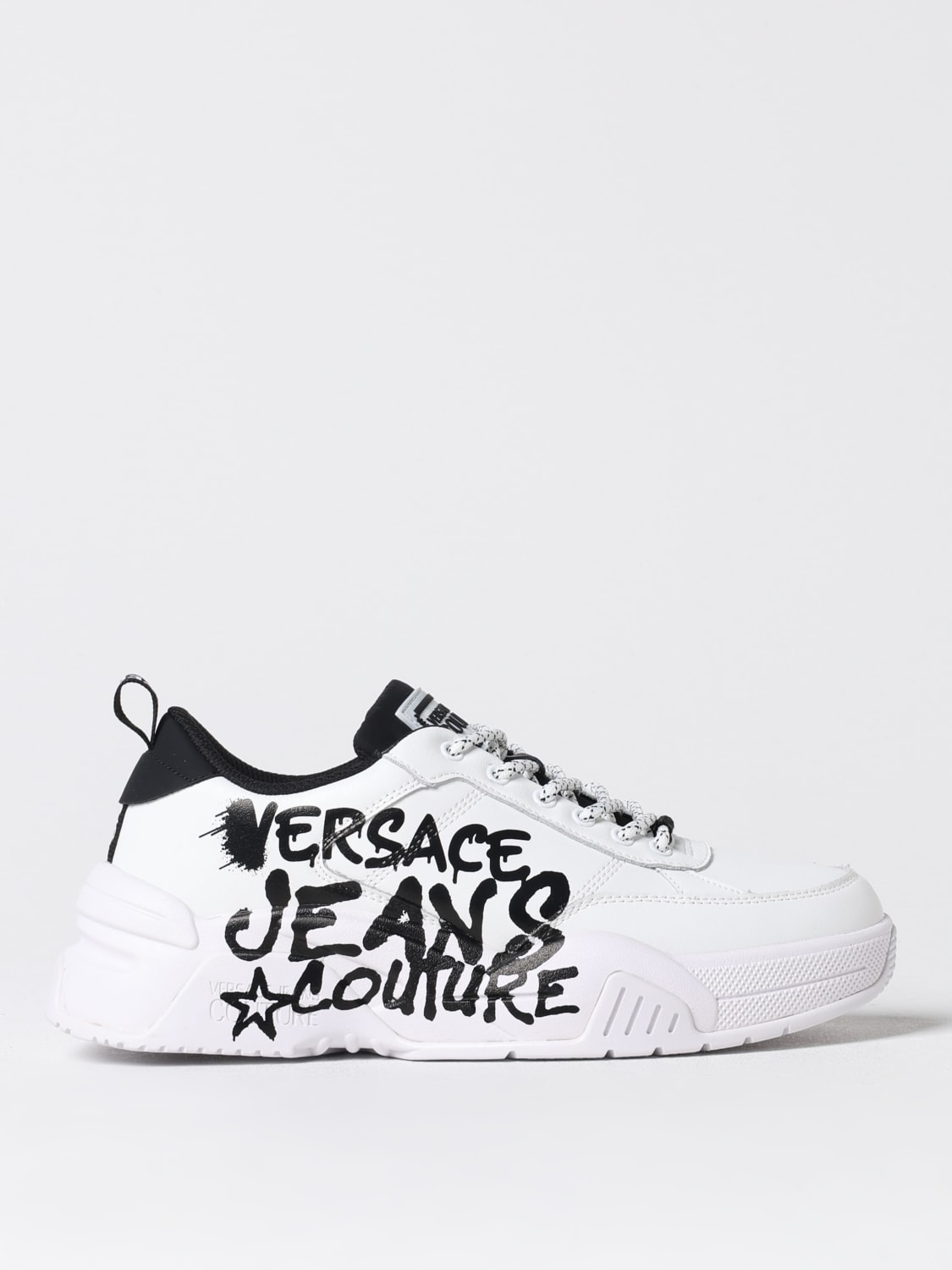 Giglio Sneakers Versace Jeans Couture in pelle sintetica con stampa logo