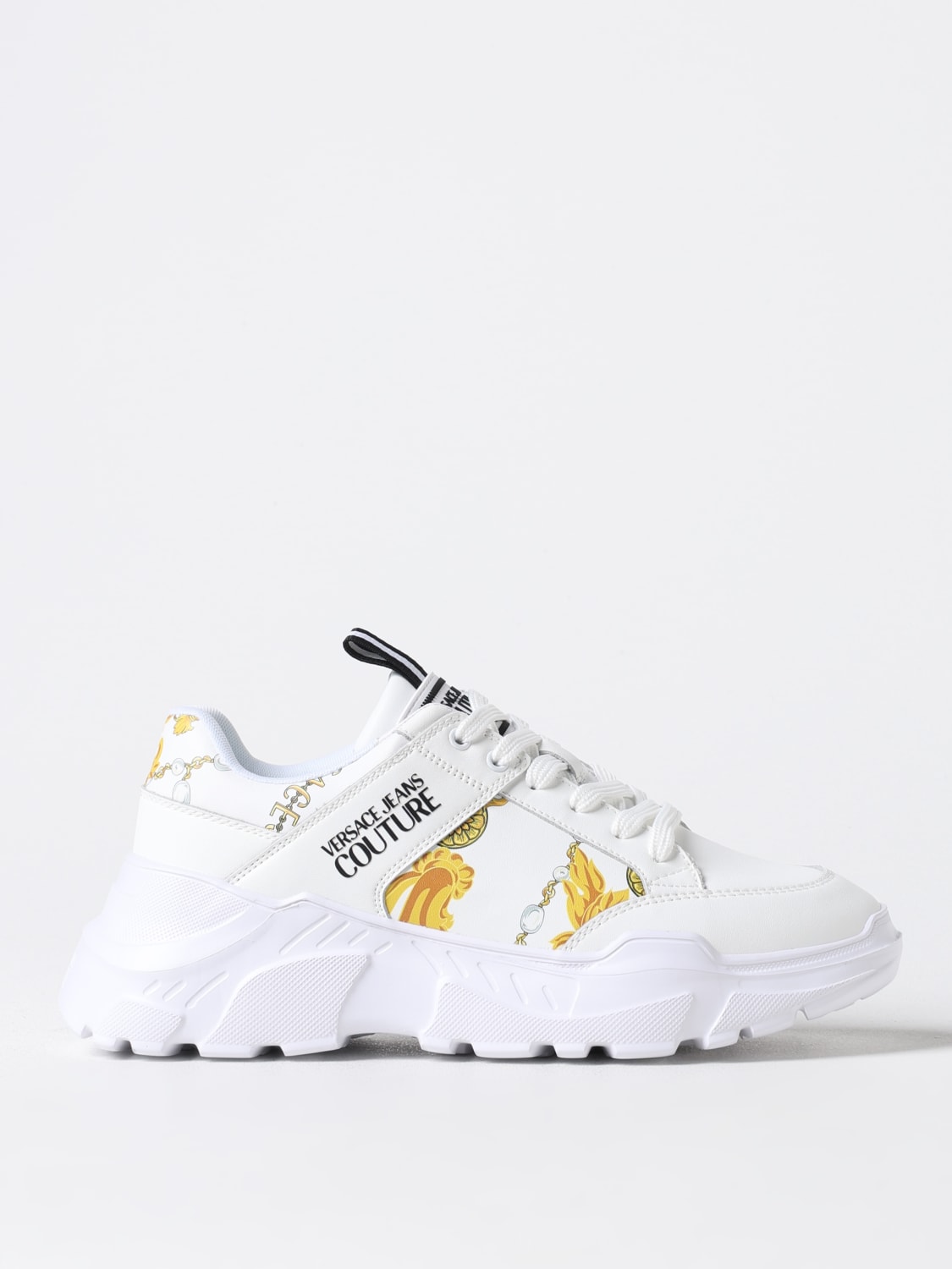 VERSACE JEANS COUTURE SNEAKERS: Sneakers men Versace Jeans Couture, White - Img 1