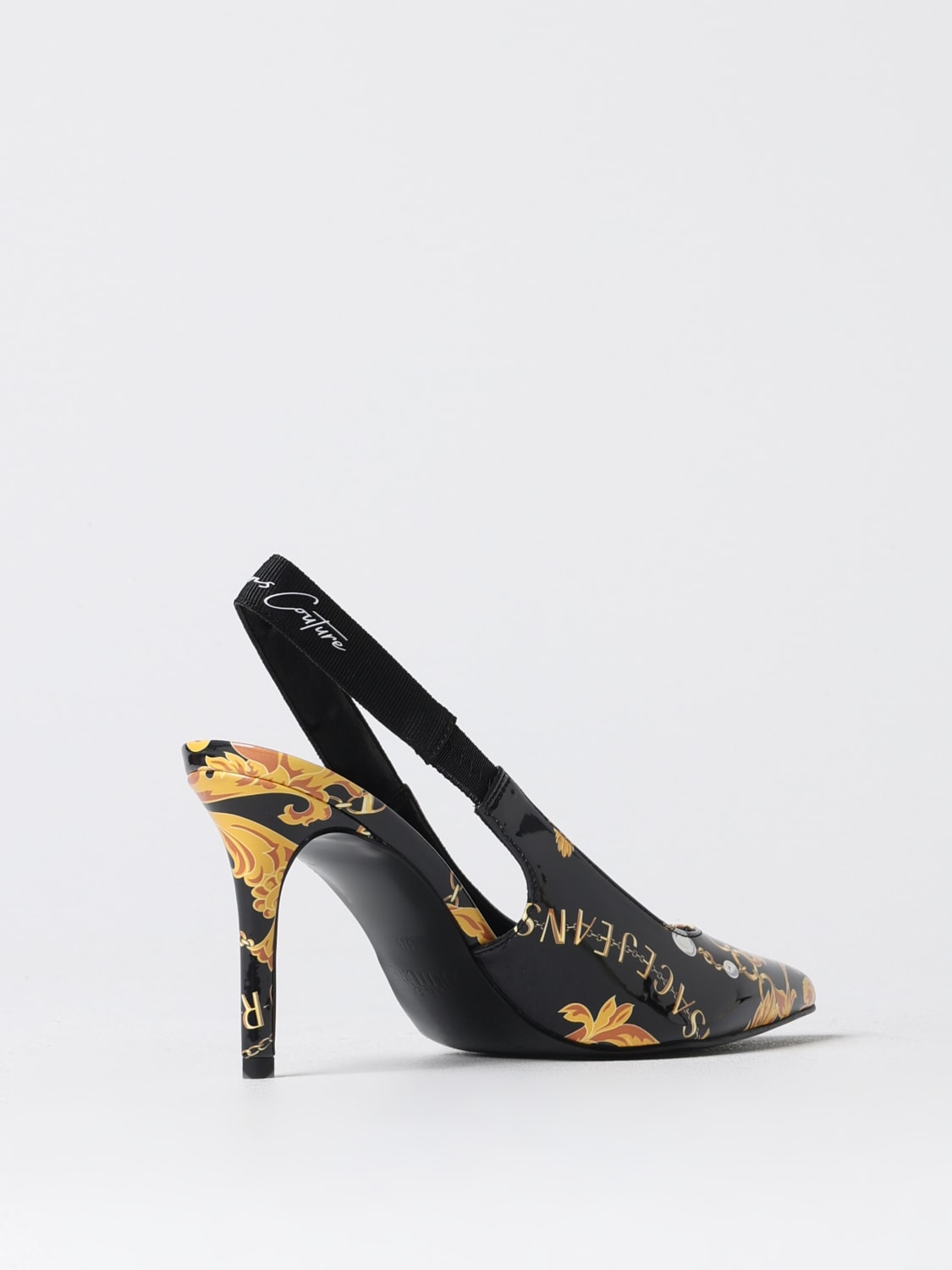 VERSACE JEANS COUTURE HIGH HEEL SHOES: High heel shoes woman Versace Jeans Couture, Black - Img 3