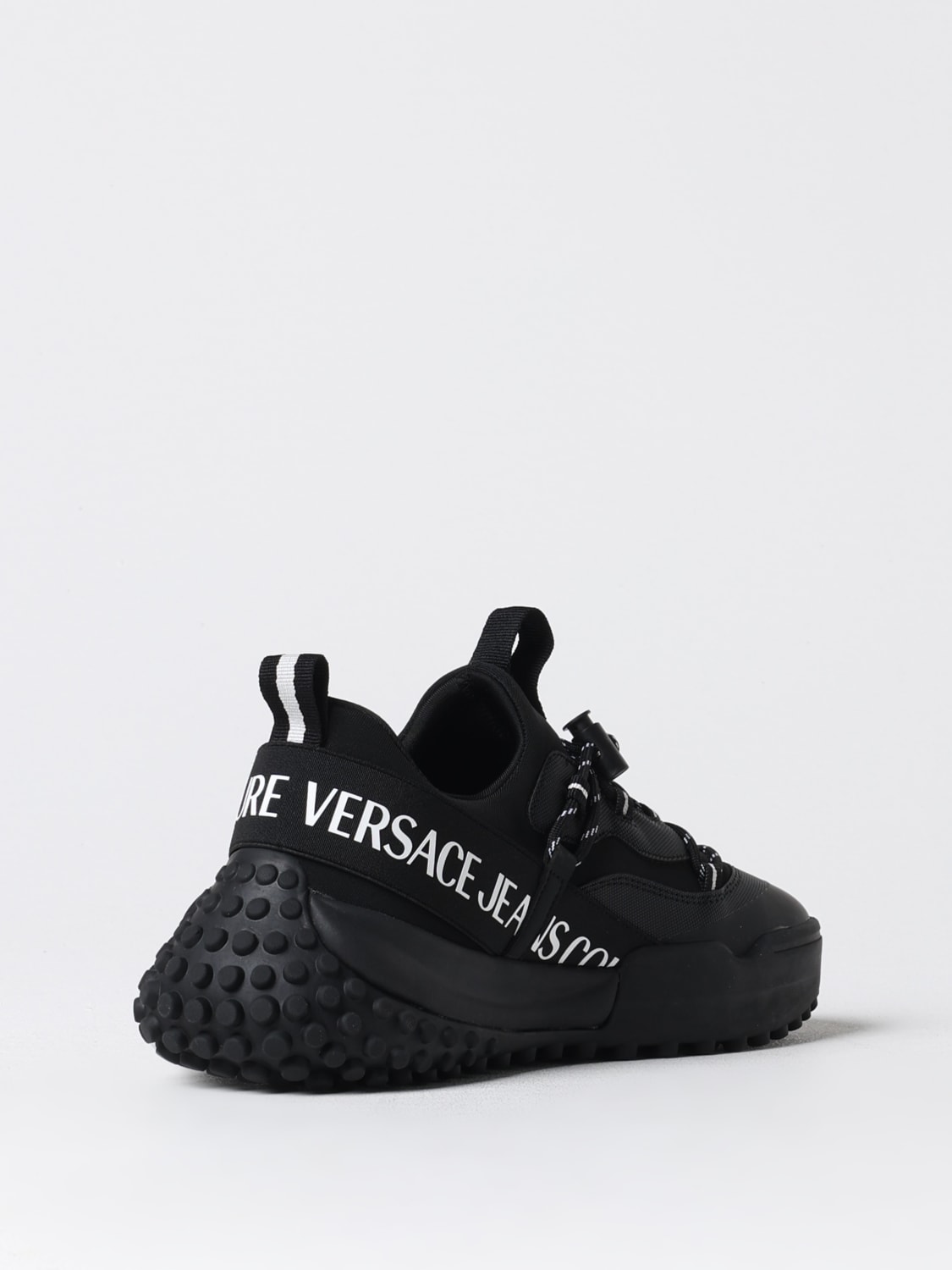 VERSACE JEANS COUTURE SNEAKERS: Sneakers men Versace Jeans Couture, Black - Img 3