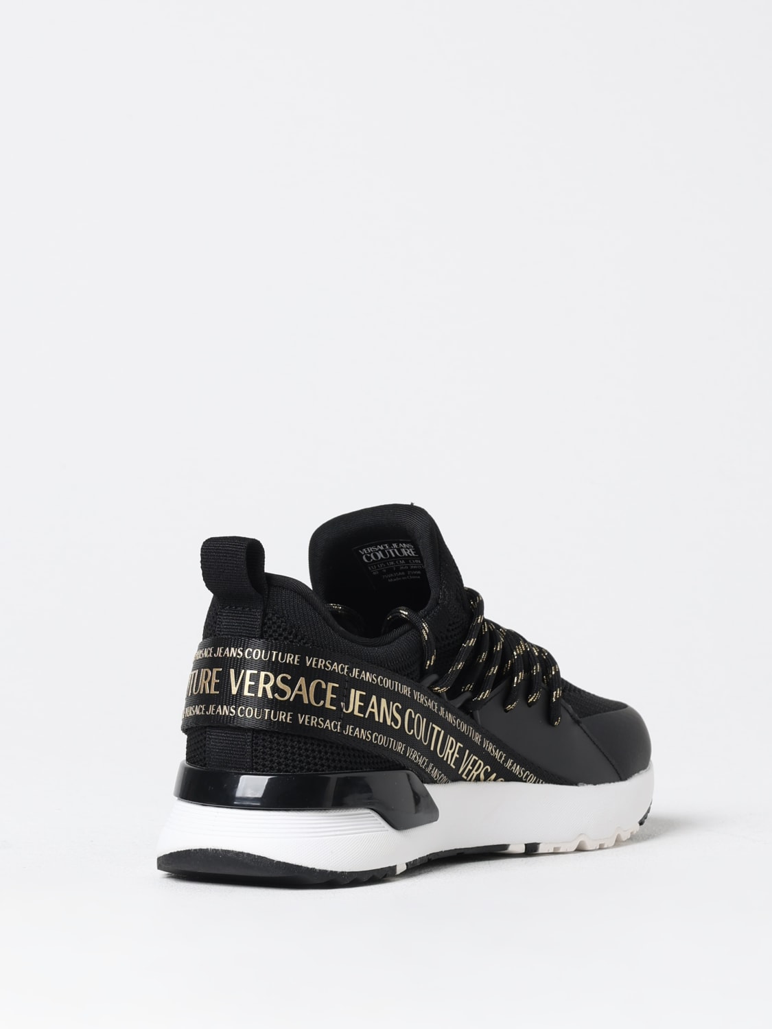 VERSACE JEANS COUTURE SNEAKERS: Sneakers damen Versace Jeans Couture, Schwarz - Img 3