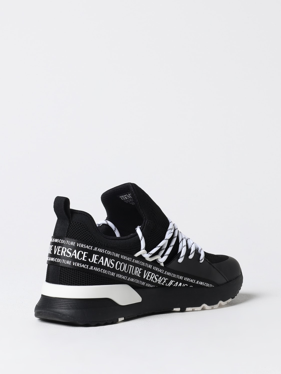 VERSACE JEANS COUTURE SNEAKERS: Sneakers men Versace Jeans Couture, Black - Img 3