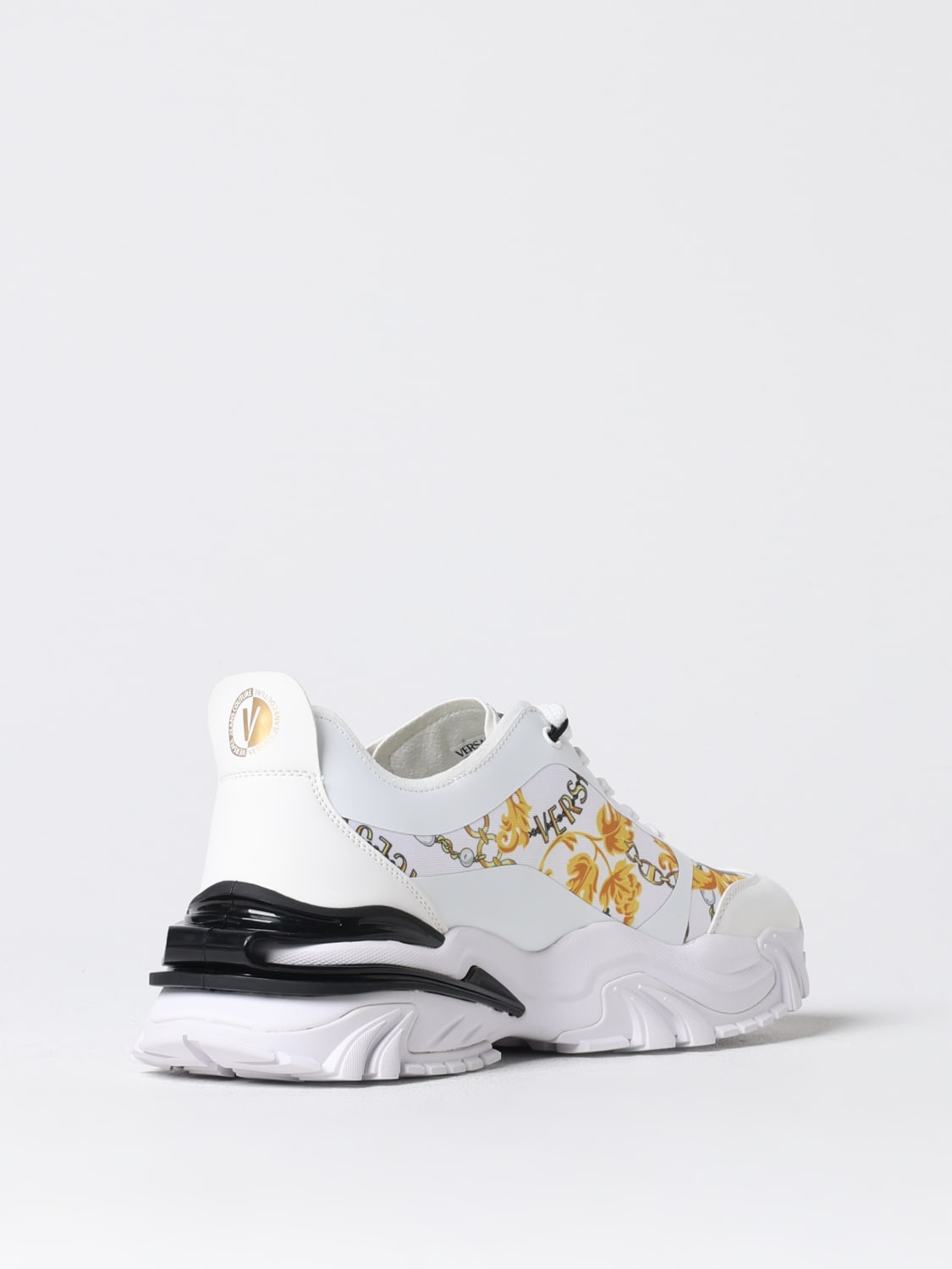 VERSACE JEANS COUTURE SNEAKERS: Sneakers men Versace Jeans Couture, White - Img 3