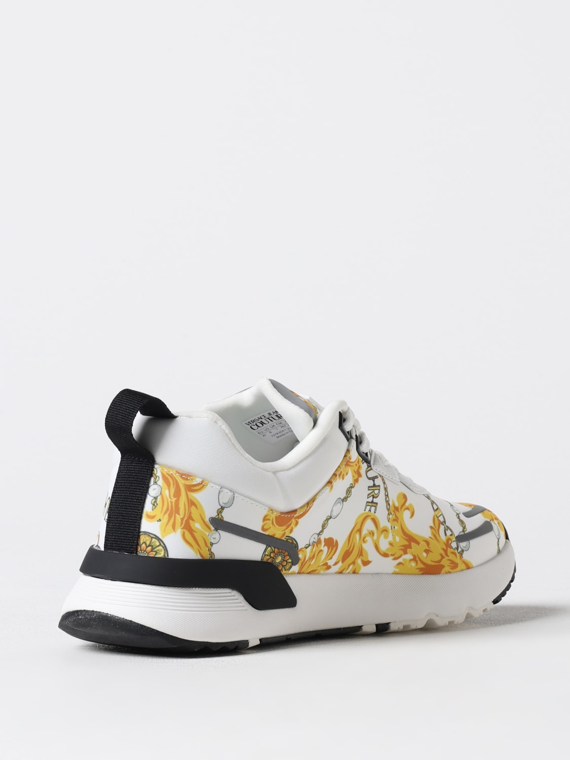 VERSACE JEANS COUTURE SNEAKERS: Sneakers men Versace Jeans Couture, White - Img 3
