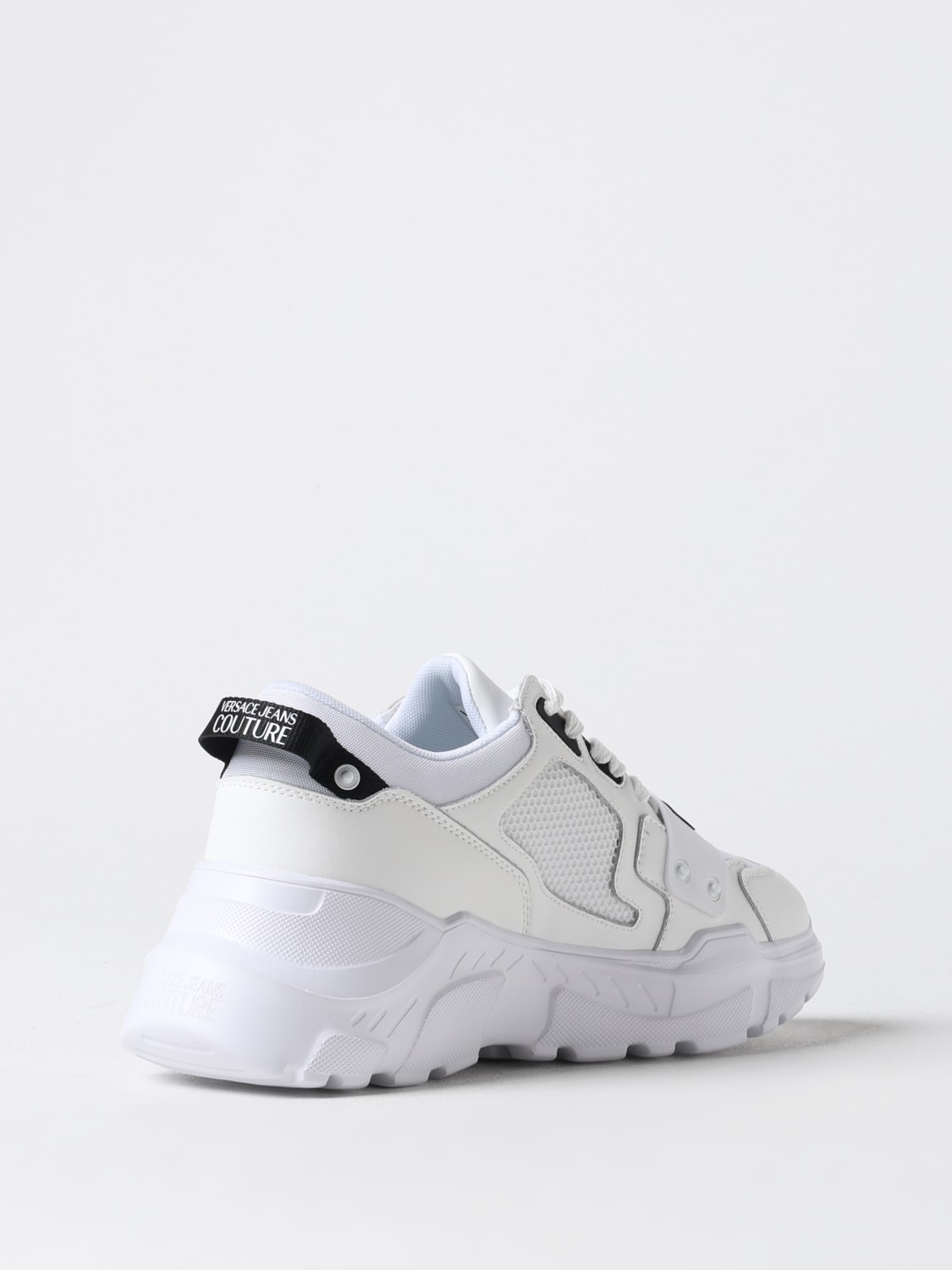 VERSACE JEANS COUTURE SNEAKERS: Sneakers men Versace Jeans Couture, White - Img 3