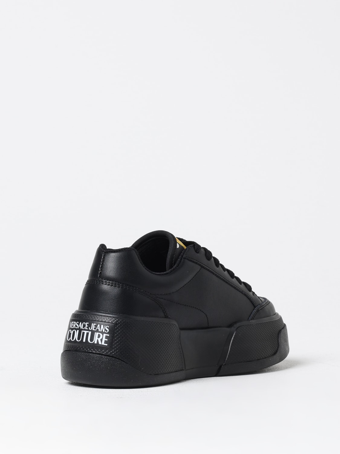 VERSACE JEANS COUTURE SNEAKERS: Sneakers Versace Jeans Couture in pelle sintetica , Nero - Img 3