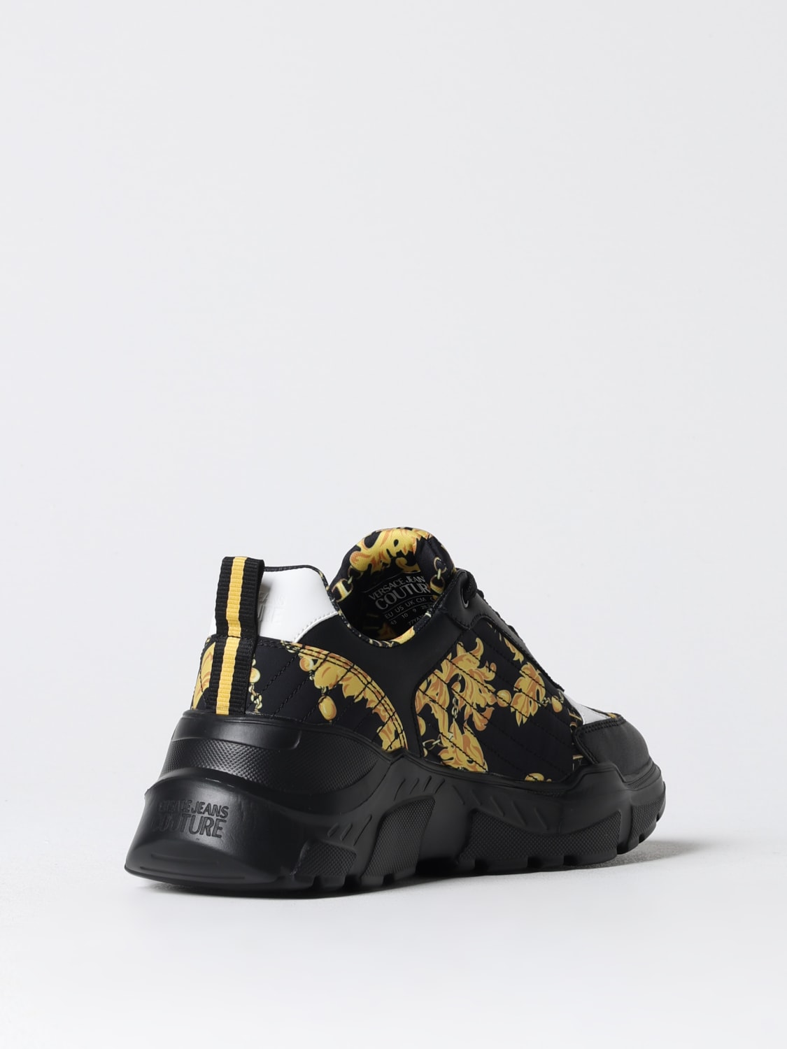 VERSACE JEANS COUTURE SNEAKERS: Sneakers men Versace Jeans Couture, Black - Img 3