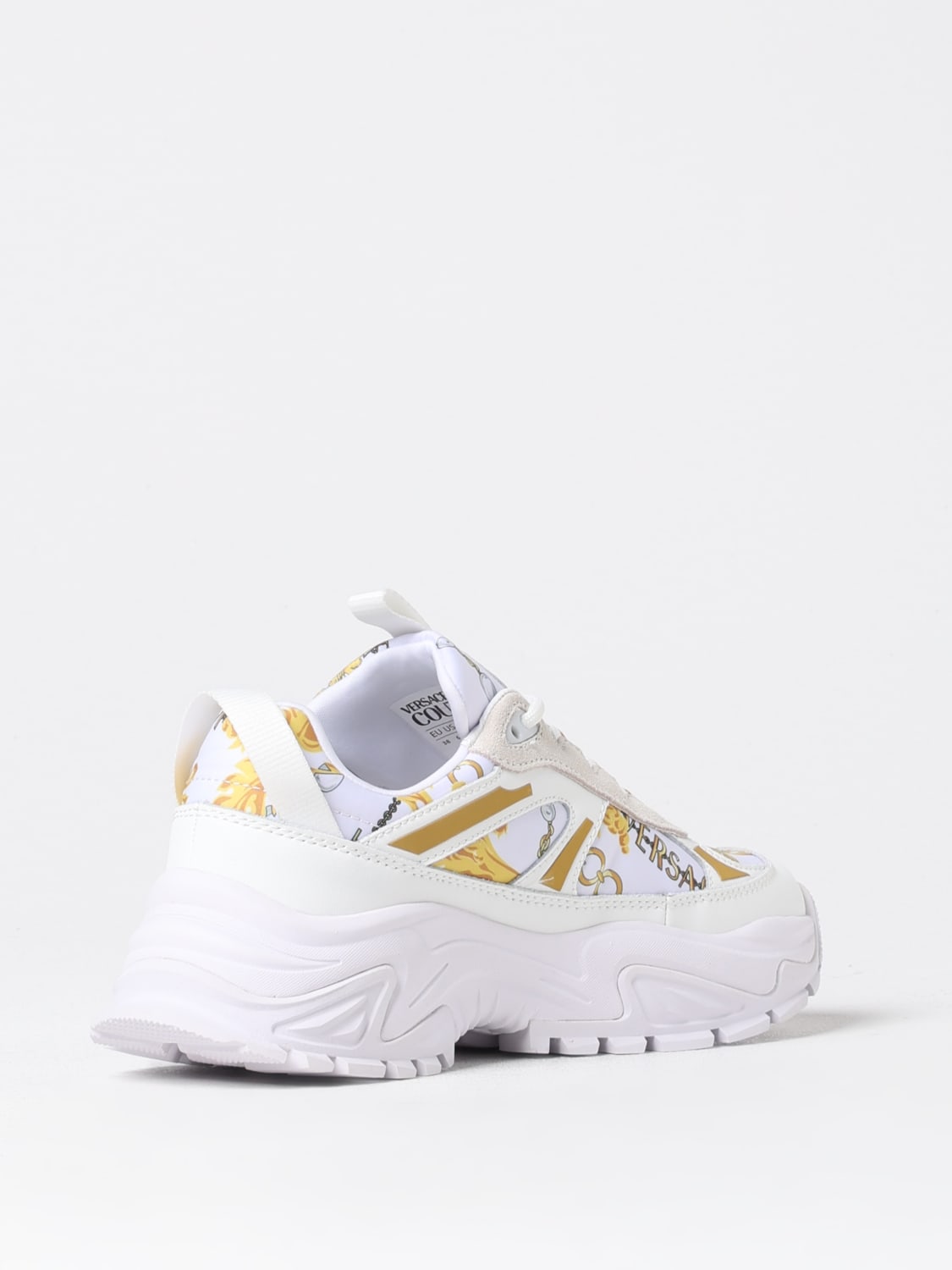 VERSACE JEANS COUTURE SNEAKERS: Sneakers woman Versace Jeans Couture, White - Img 3