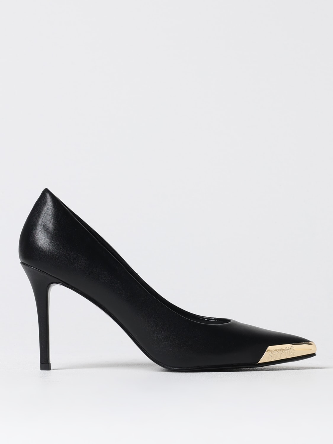 VERSACE JEANS COUTURE PUMPS: High heel shoes woman Versace Jeans Couture, Black - Img 1