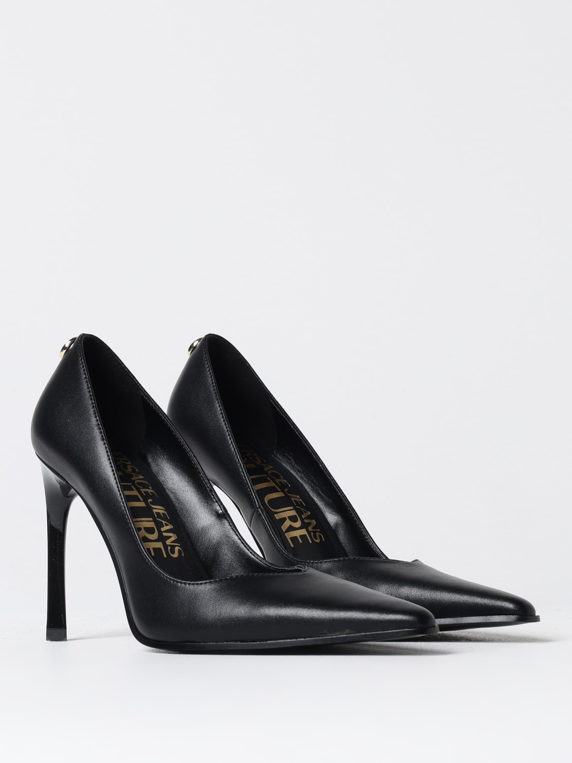 VERSACE JEANS COUTURE PUMPS: High heel shoes woman Versace Jeans Couture, Black - Img 2