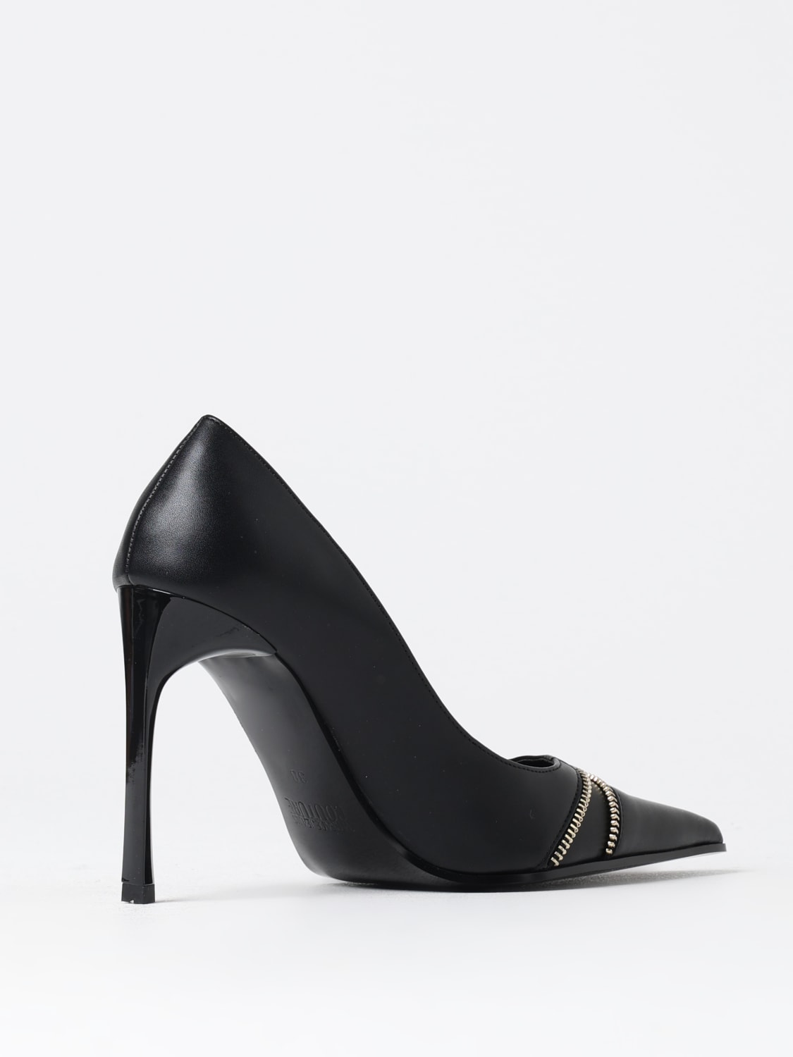 VERSACE JEANS COUTURE PUMPS: High heel shoes woman Versace Jeans Couture, Black - Img 3