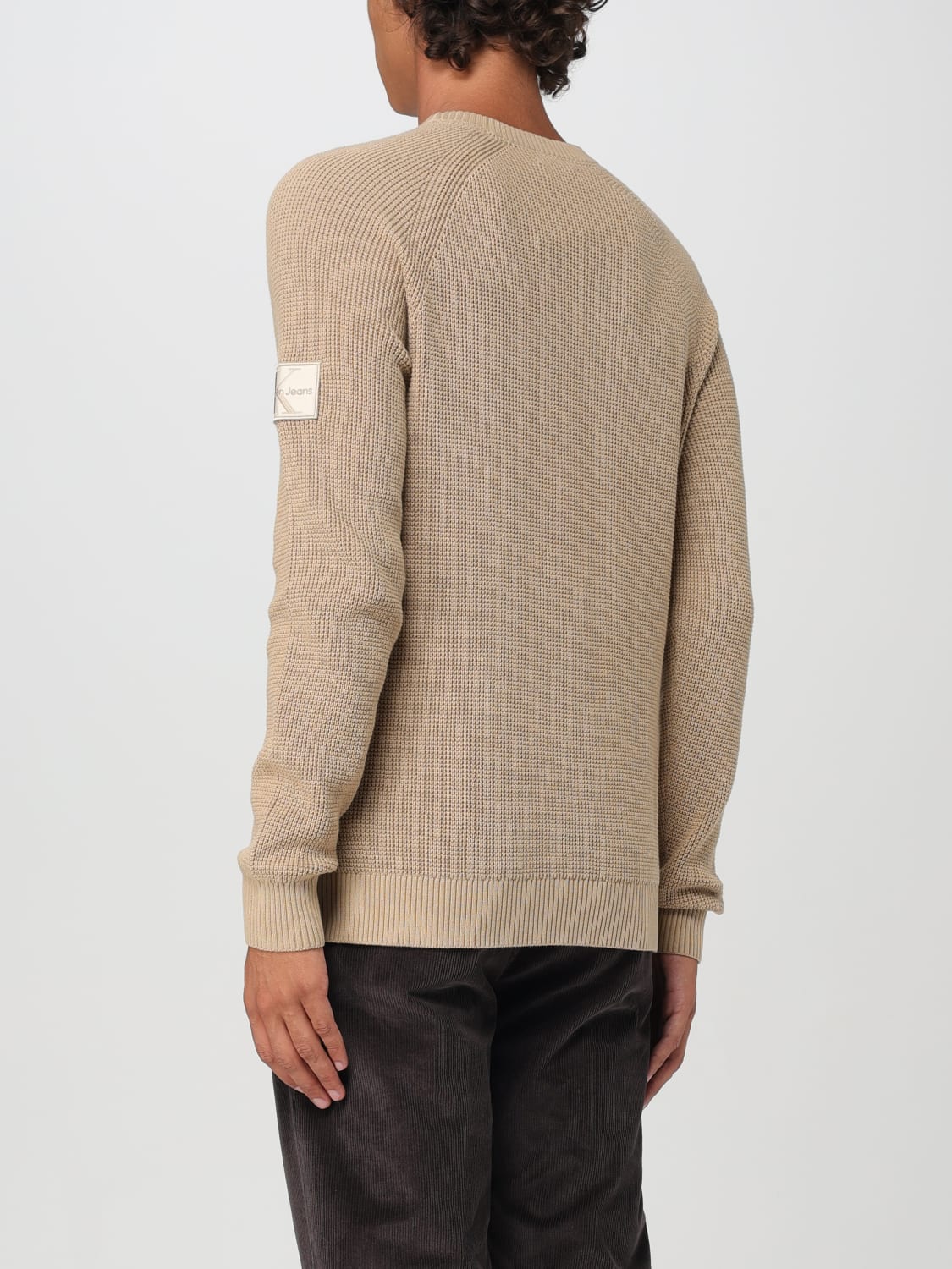 CALVIN KLEIN SWEATSHIRT: Sweatshirt men Calvin Klein, Brown - Img 2