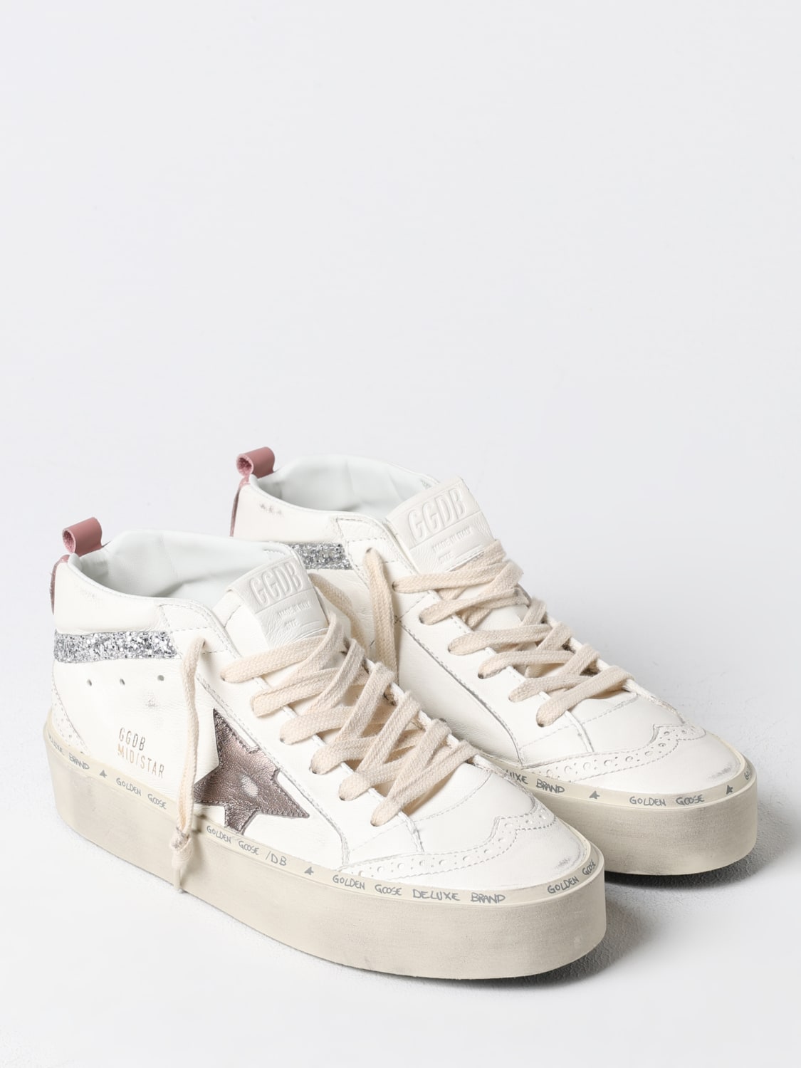 GOLDEN GOOSE SNEAKERS: Sneakers woman Golden Goose, White - Img 2