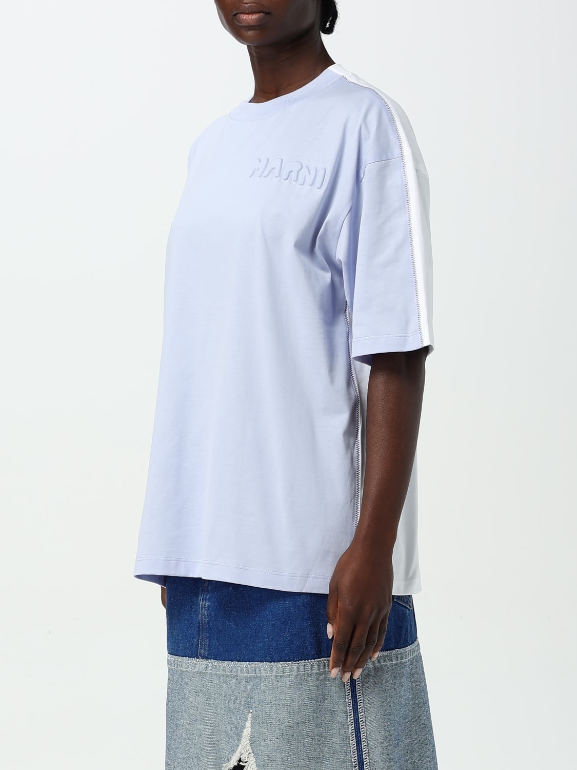 MARNI T-SHIRT: T-shirt damen Marni, Blau - Img 4