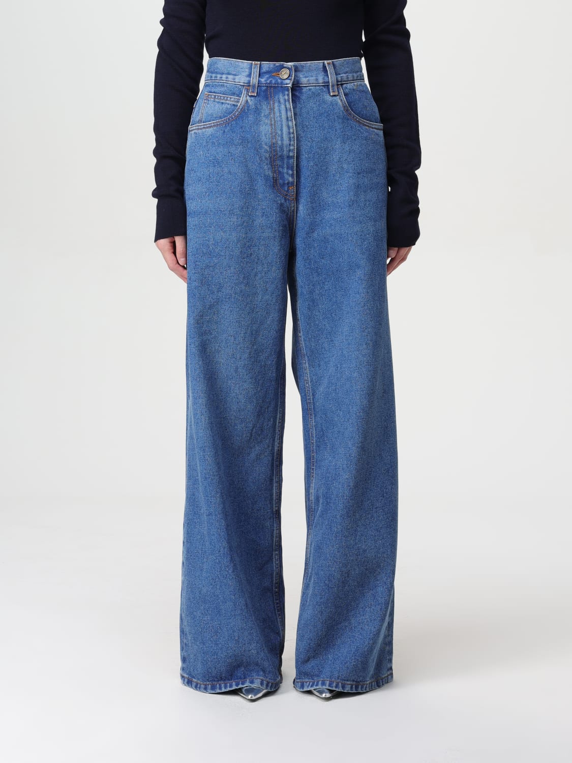 ETRO JEANS: Jeans woman Etro, Blue - Img 1