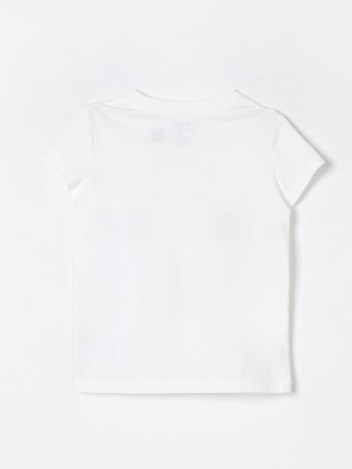 POLO RALPH LAUREN T-SHIRT: T-shirt kids Polo Ralph Lauren, White - Img 2