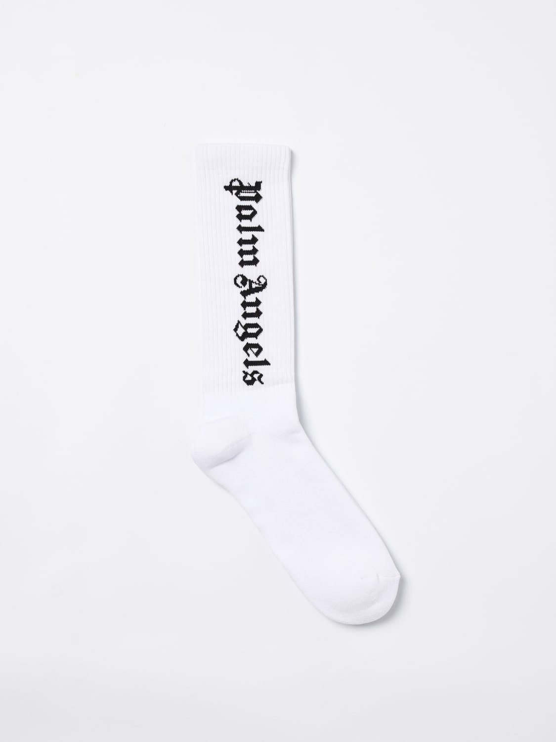 PALM ANGELS CHAUSSETTES: Chaussettes homme Palm Angels, Blanc - Img 1