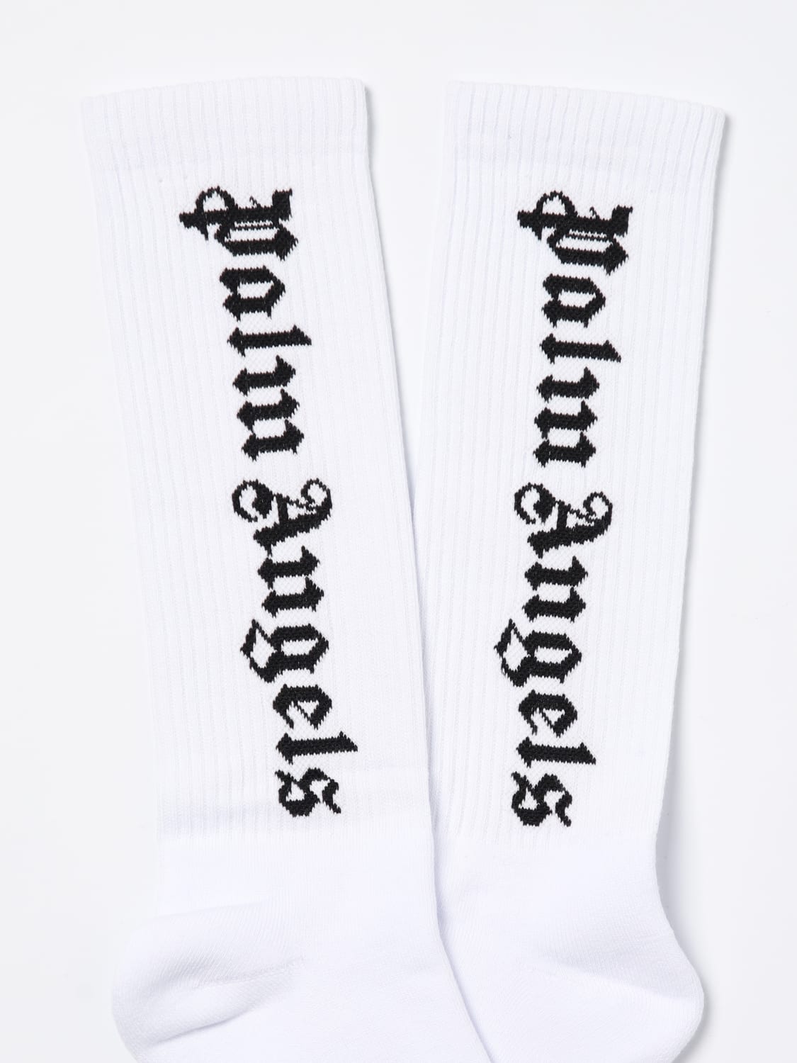 PALM ANGELS SOCKS: Socks men Palm Angels, White - Img 2