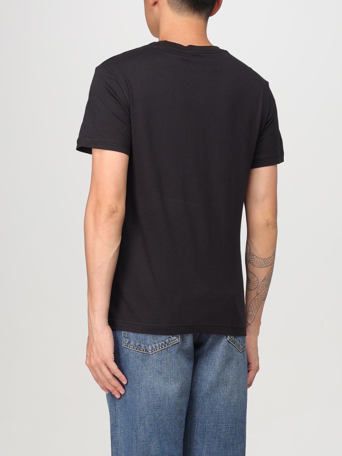 VERSACE JEANS COUTURE CAMISETA: Camiseta hombre Versace Jeans Couture, Negro - Img 2