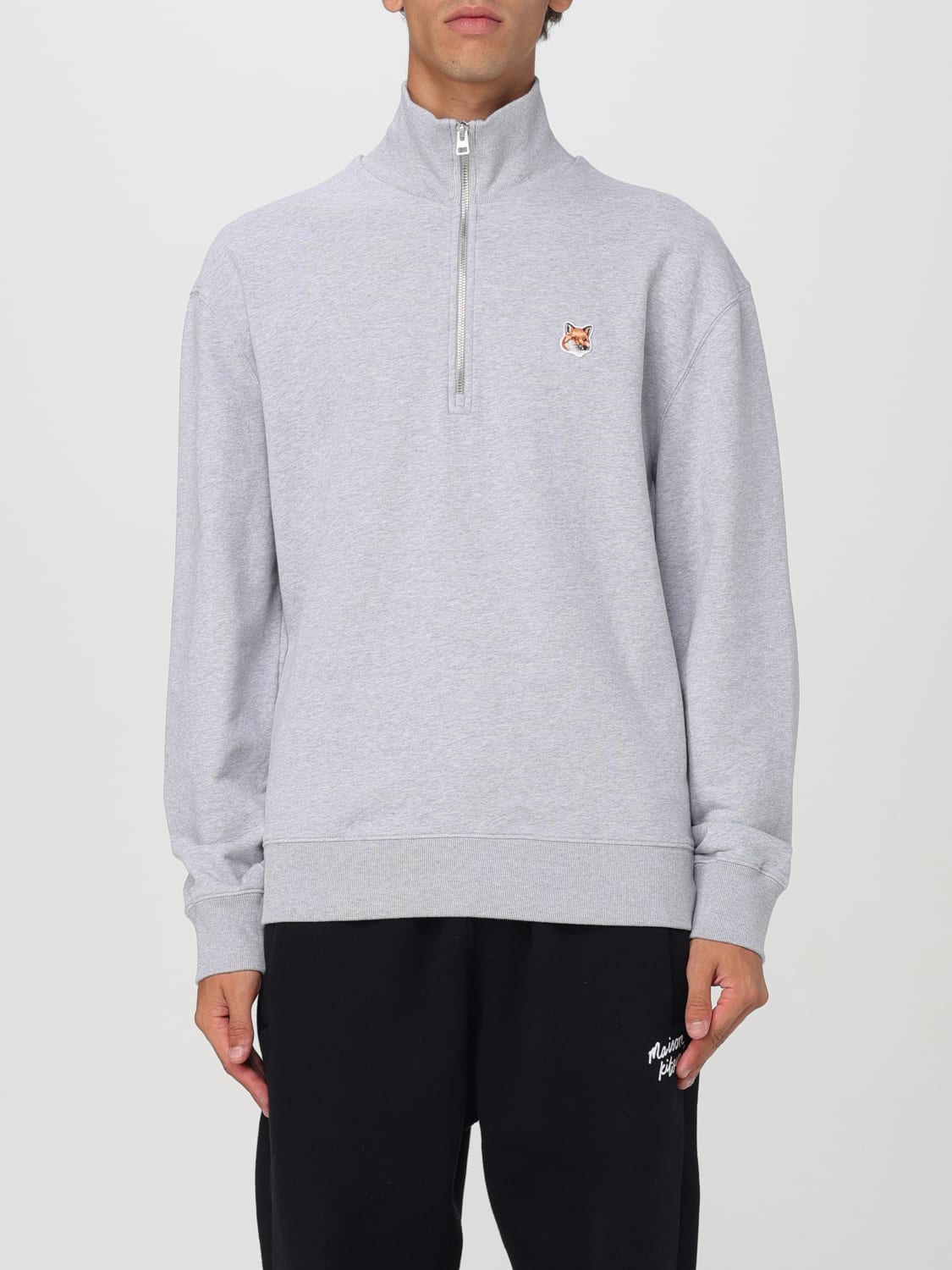 MAISON KITSUNÉ SWEATSHIRT: Sweatshirt men Maison KitsunÉ, Grey - Img 1