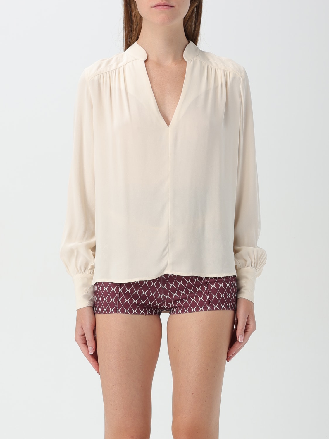 ELISABETTA FRANCHI TOP: Top woman Elisabetta Franchi, Butter - Img 1