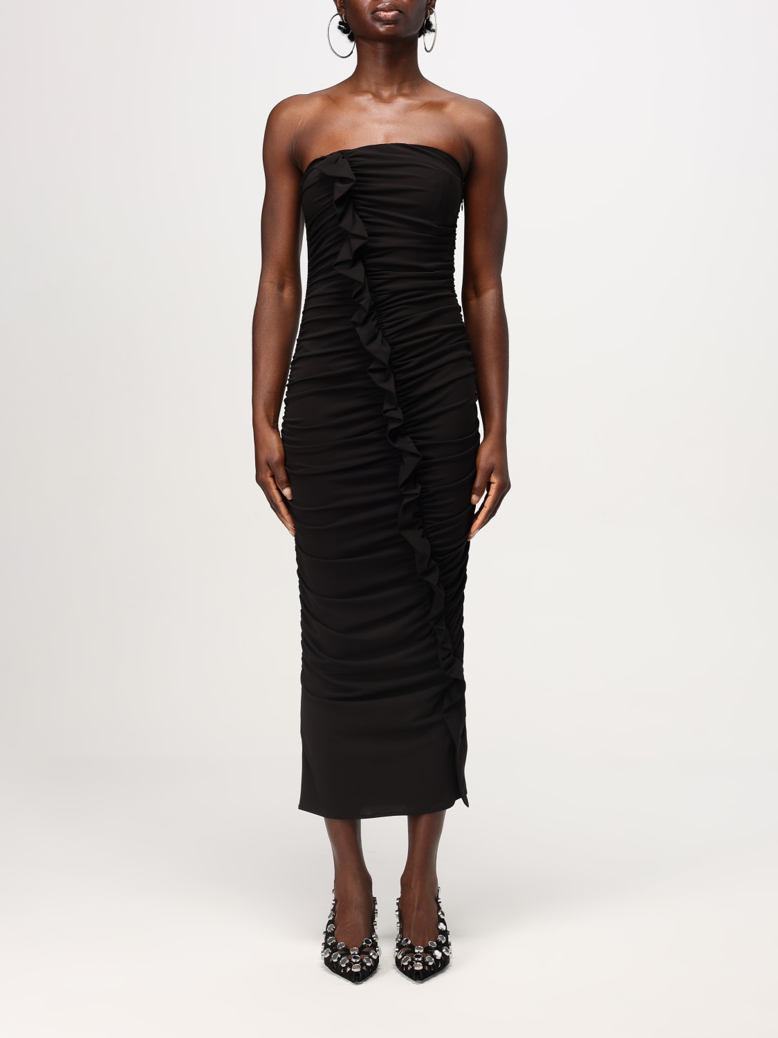 THE ATTICO DRESS: Dress woman The Attico, Black - Img 1