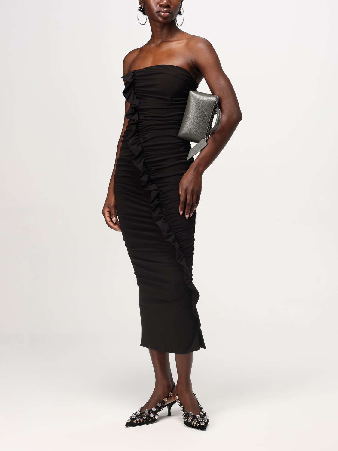 THE ATTICO DRESS: Dress woman The Attico, Black - Img 2
